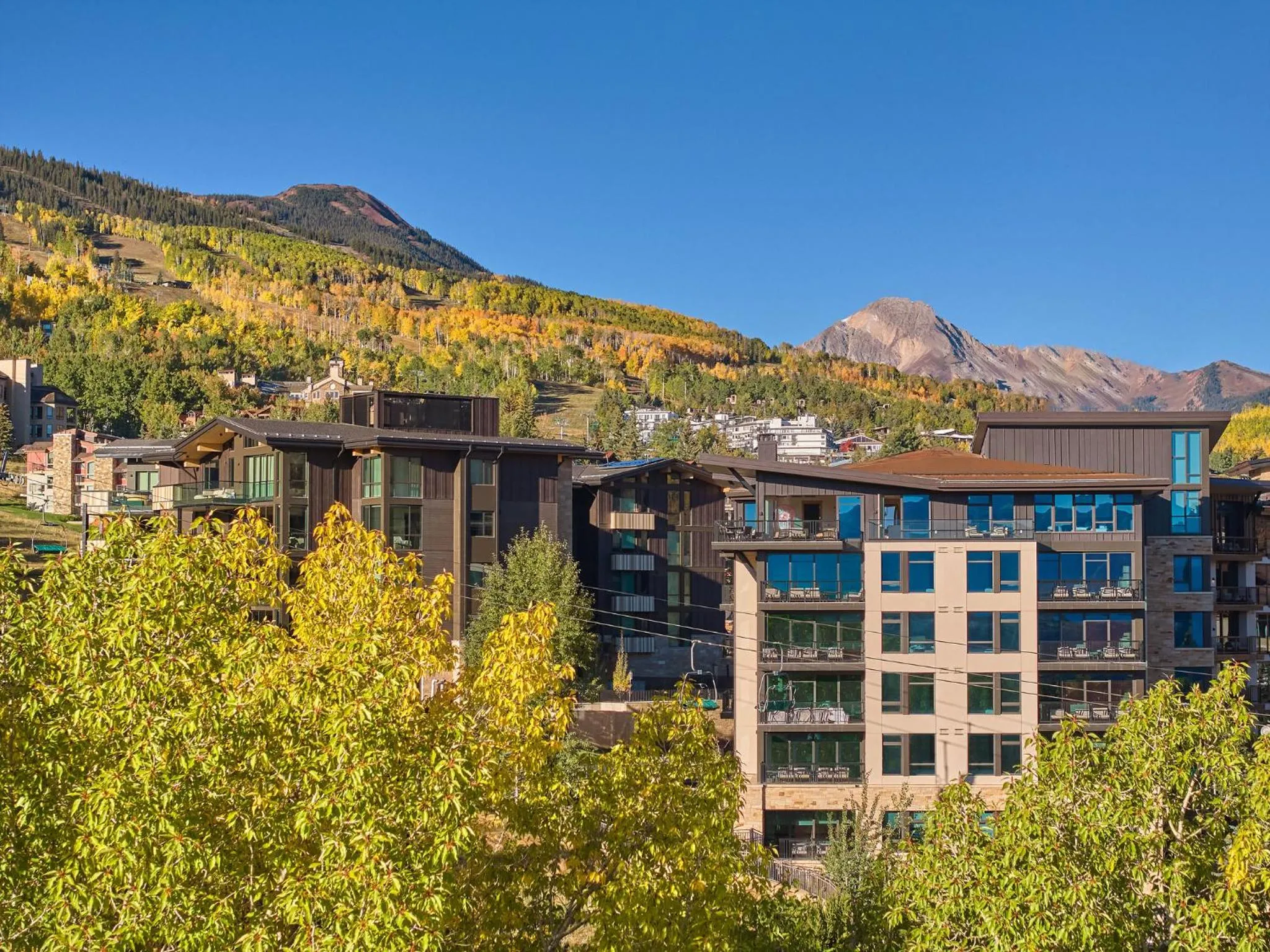 Bird's eye view in Viceroy Snowmass