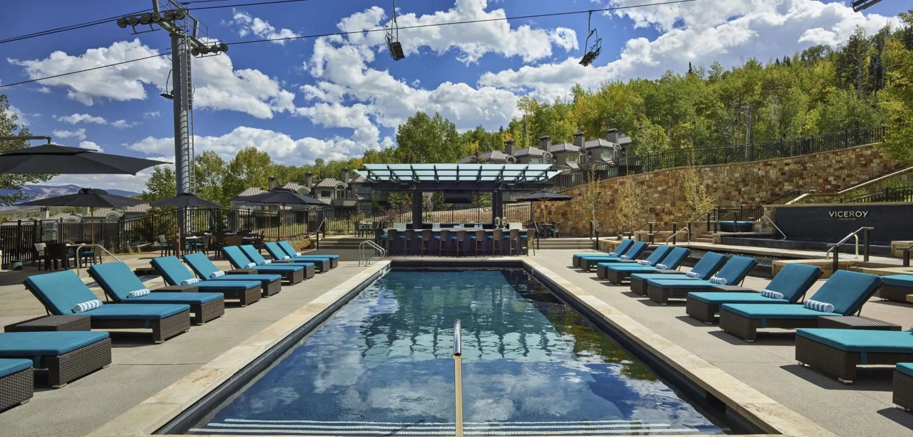 Swimming pool in Viceroy Snowmass