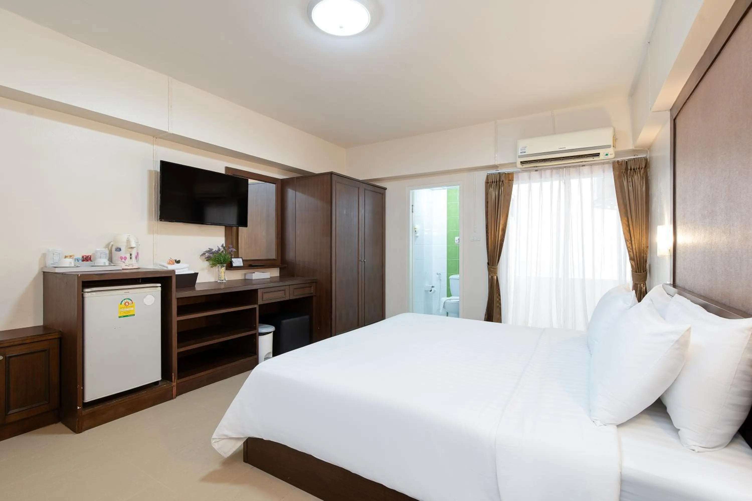 Bed in P-Park Suvarnabhumi