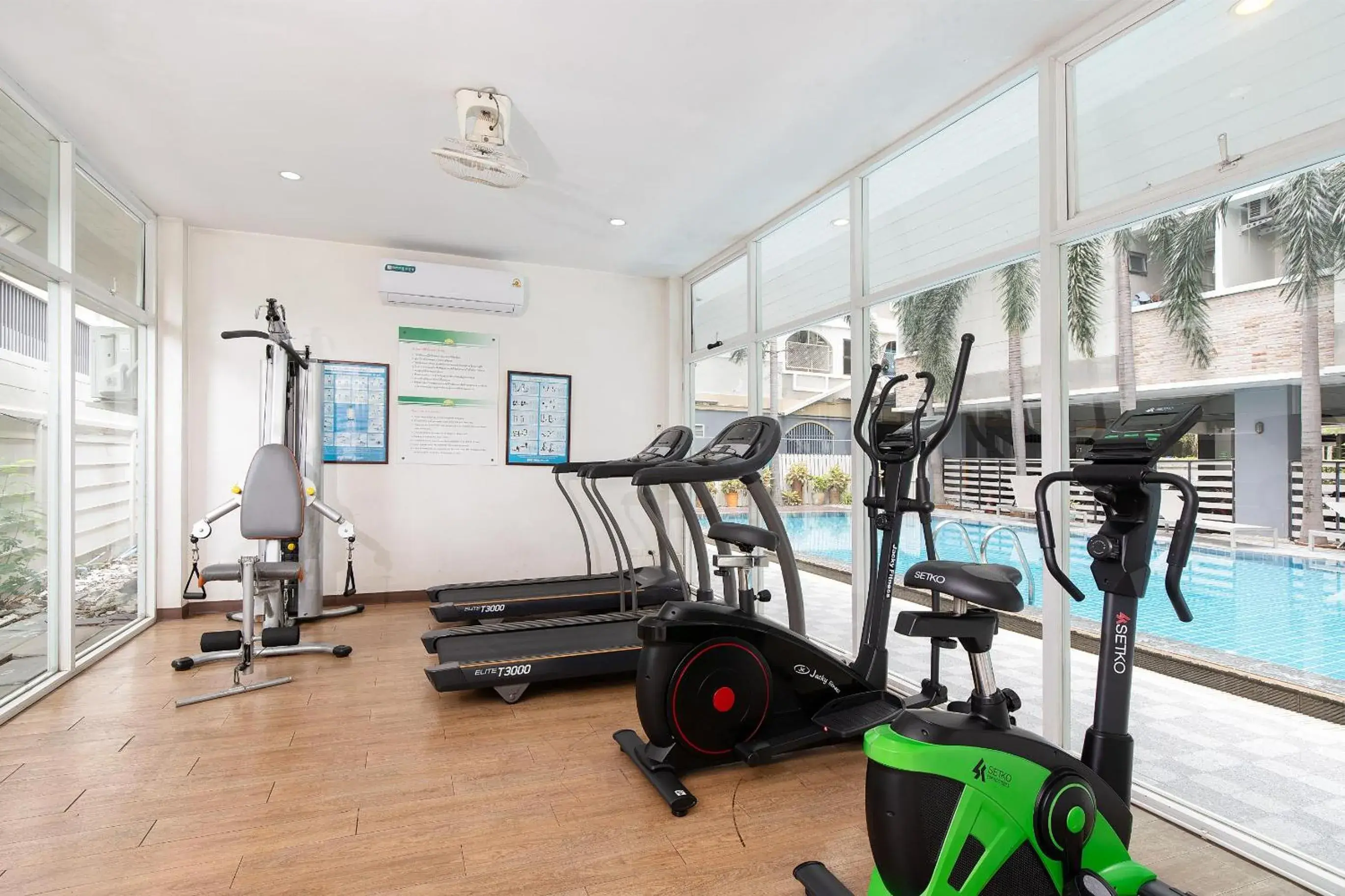 Fitness centre/facilities in P-Park Suvarnabhumi Fitness centre/facilities in P-Park Suvarnabhumi