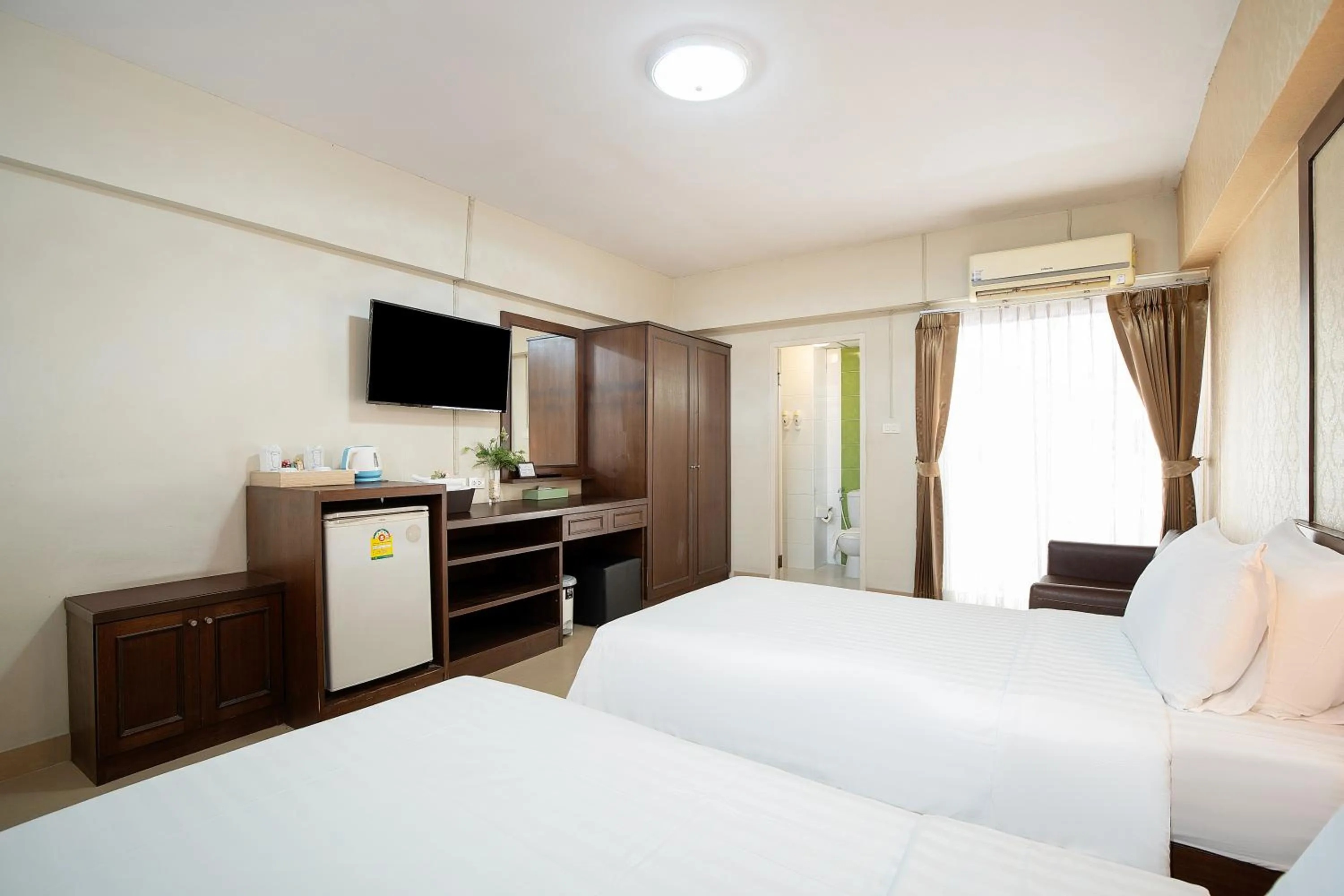 Bed in P-Park Suvarnabhumi