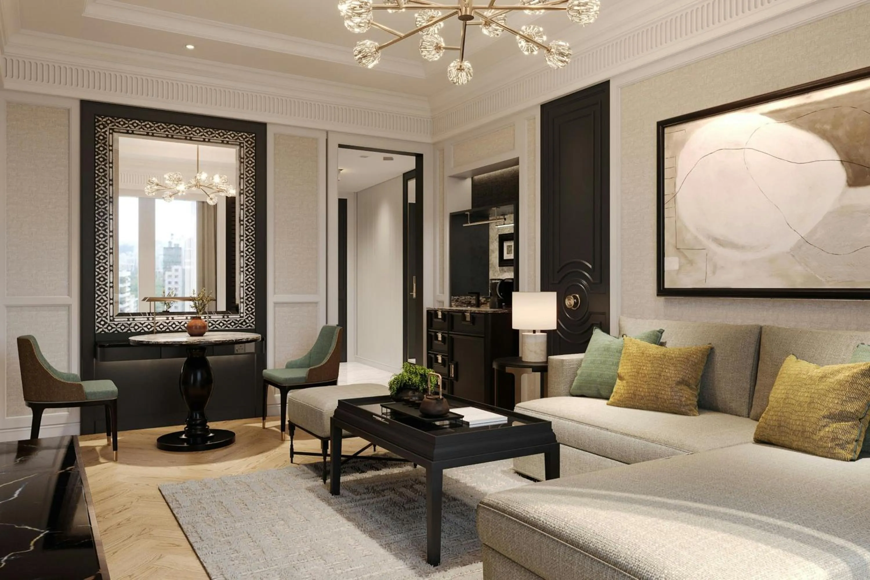 Living room in The Laurus, a Luxury Collection Resort, Singapore