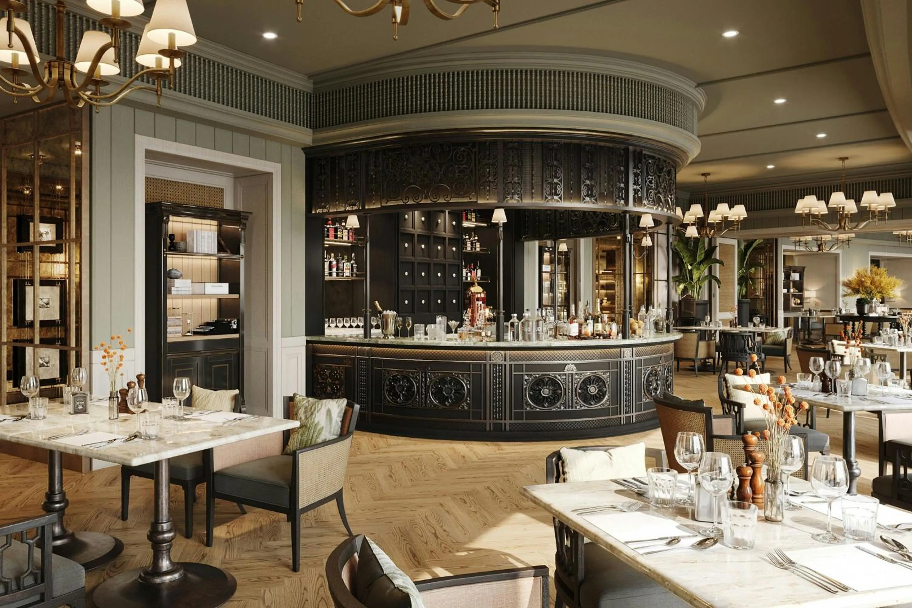 Lounge or bar in The Laurus, a Luxury Collection Resort, Singapore