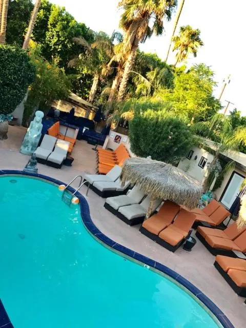 Swimming pool in Sea Mountain Nude Resort & Spa Hotel - Adults Only