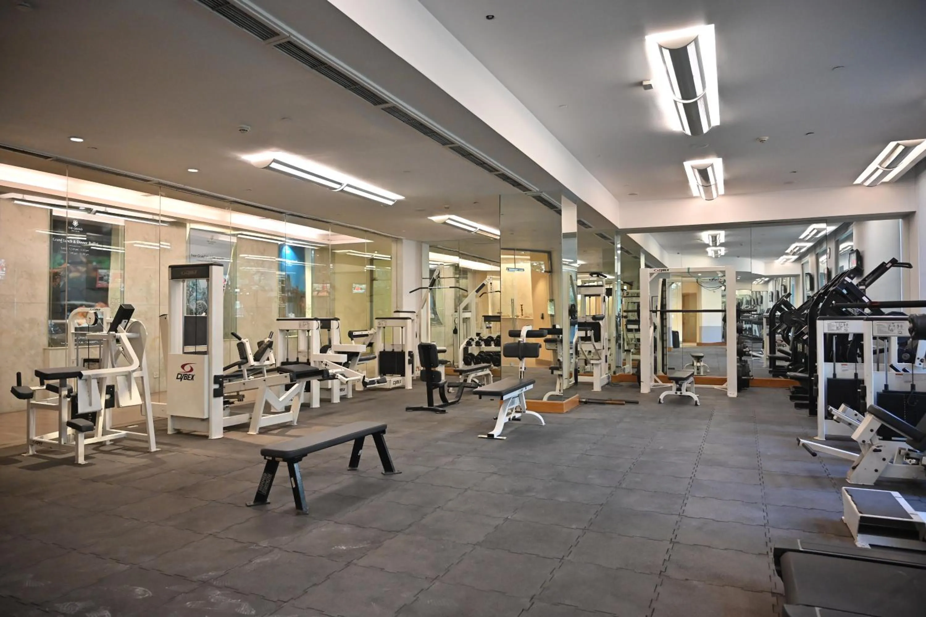 Fitness centre/facilities in The Grand New Delhi