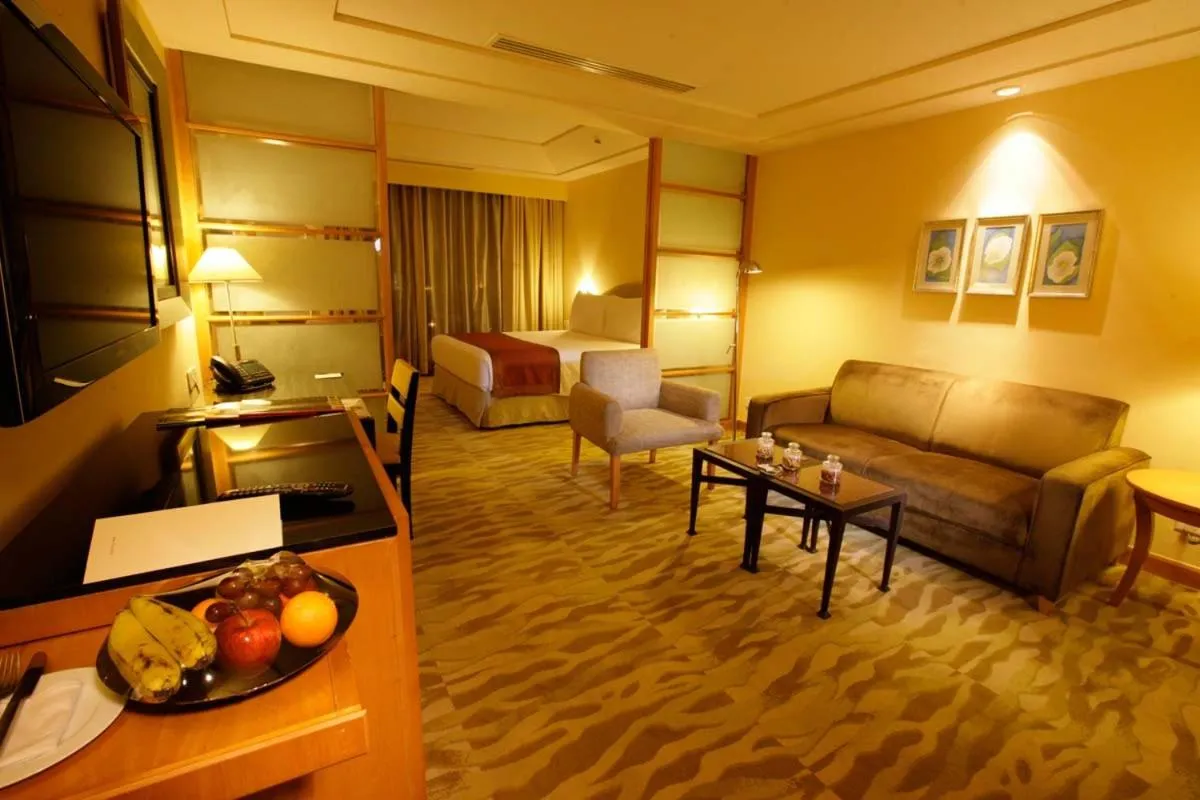 Living room in The Grand New Delhi