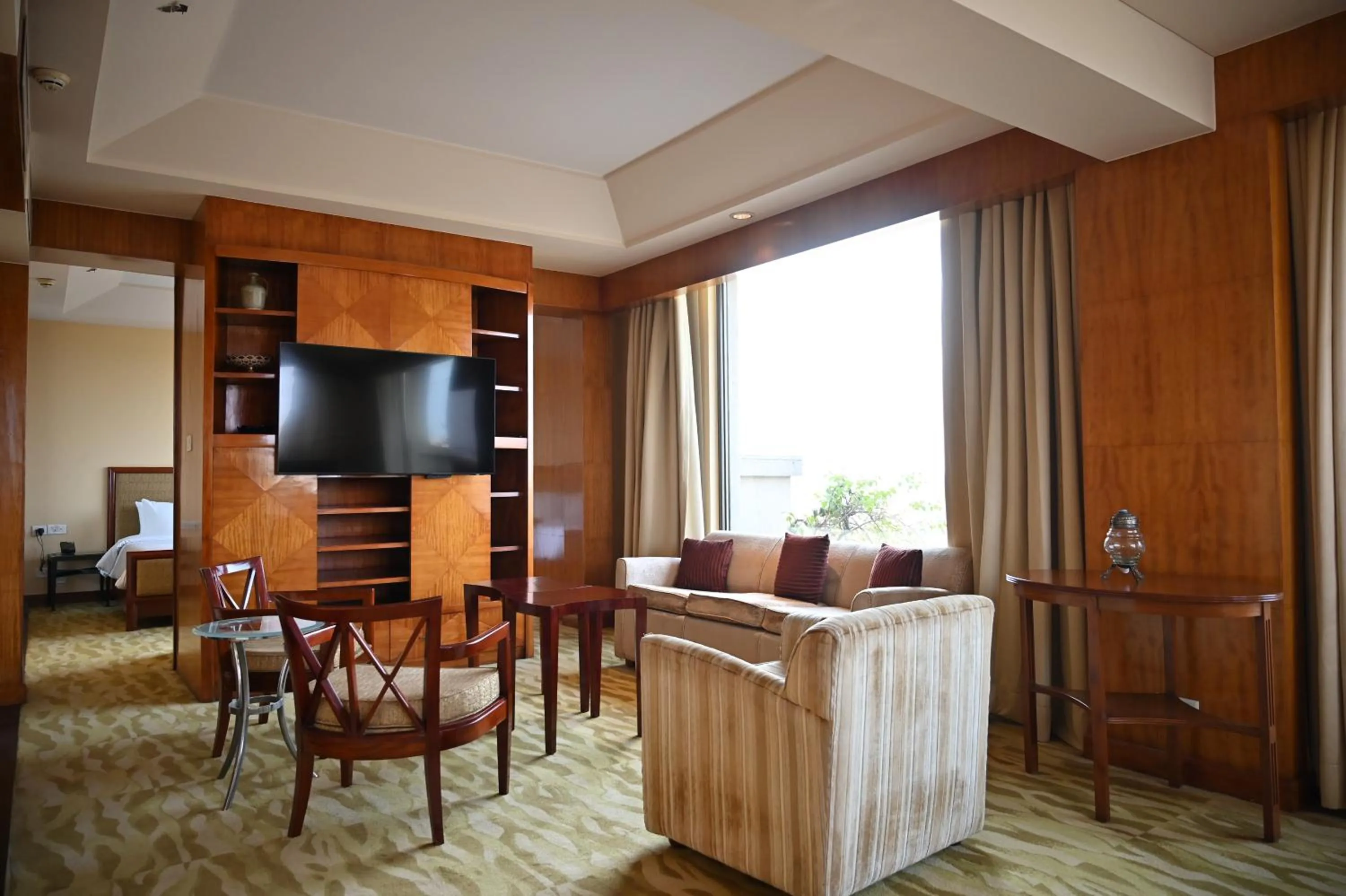 Living room in The Grand New Delhi