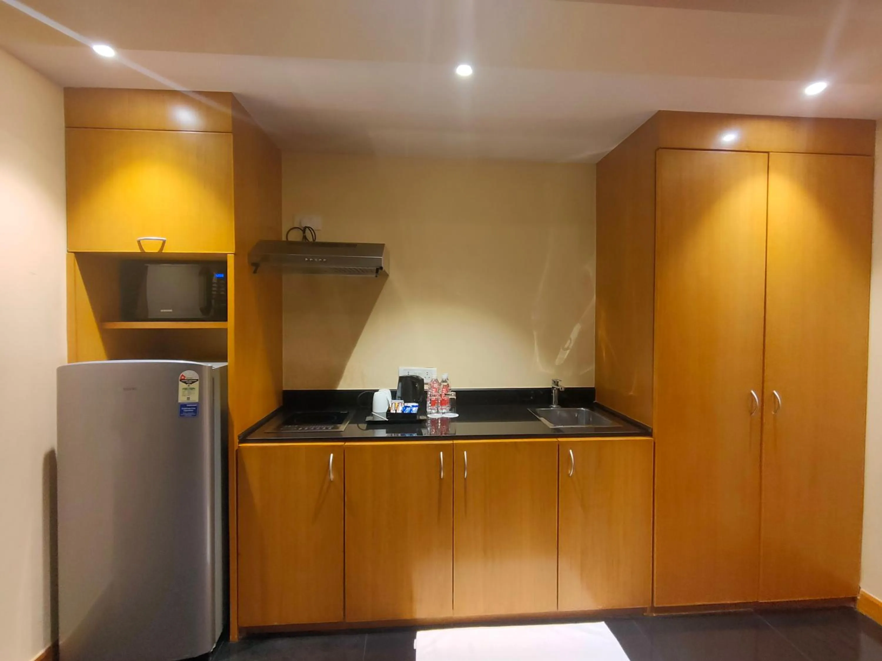 Kitchen or kitchenette in The Grand New Delhi