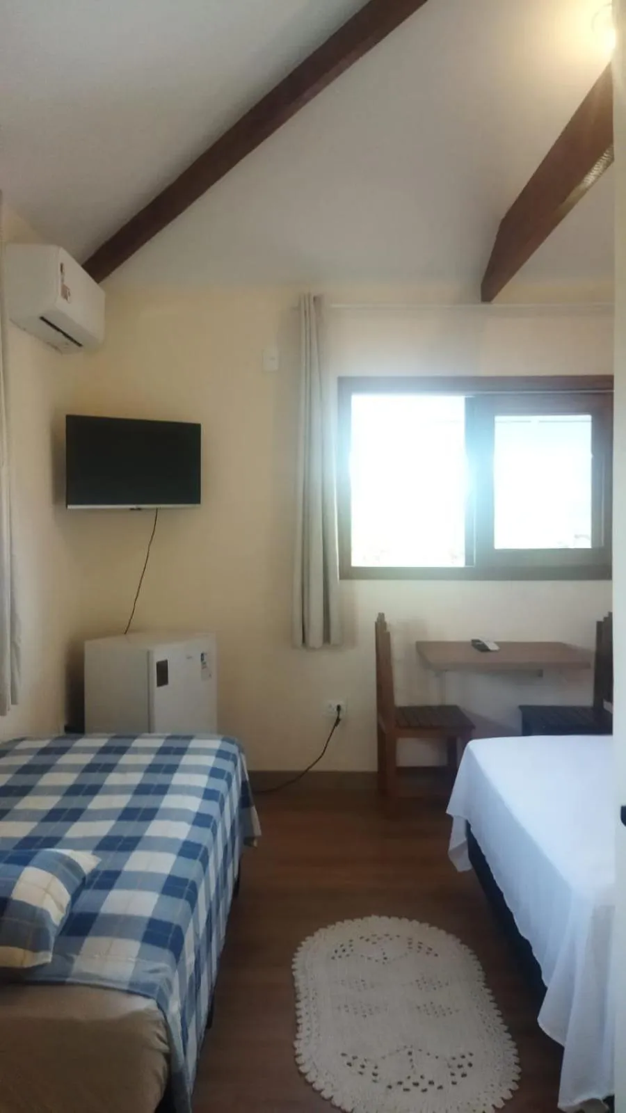 Bed in Pousada Primavera