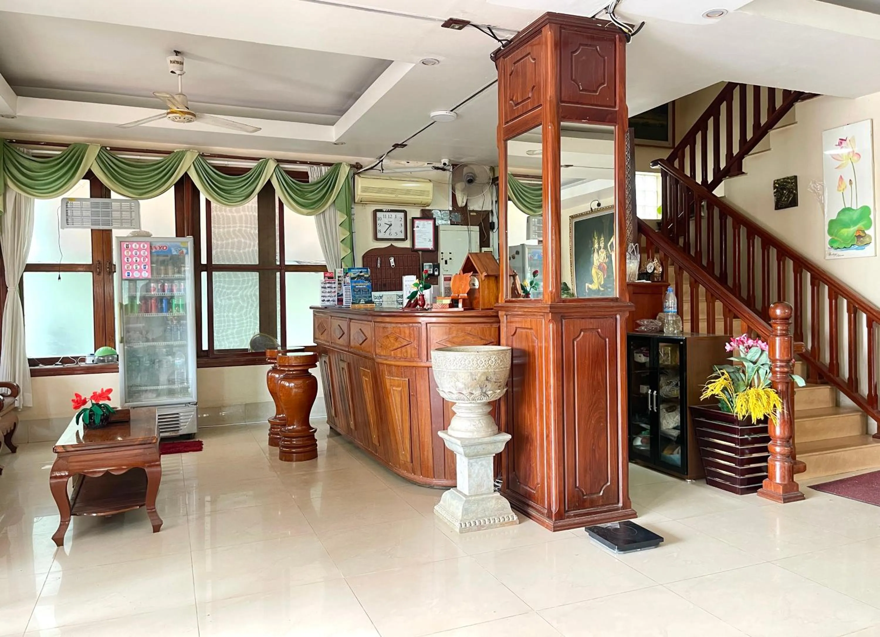 Lobby or reception in Siem Reap Riverside Hotel