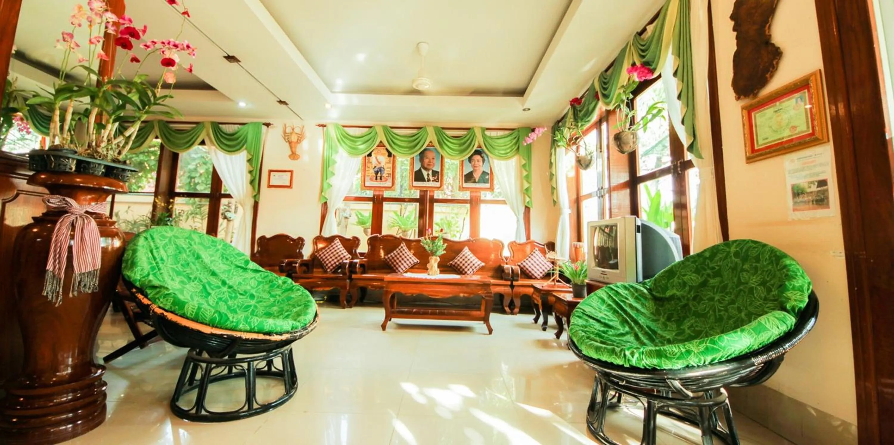 Lobby or reception in Siem Reap Riverside Hotel