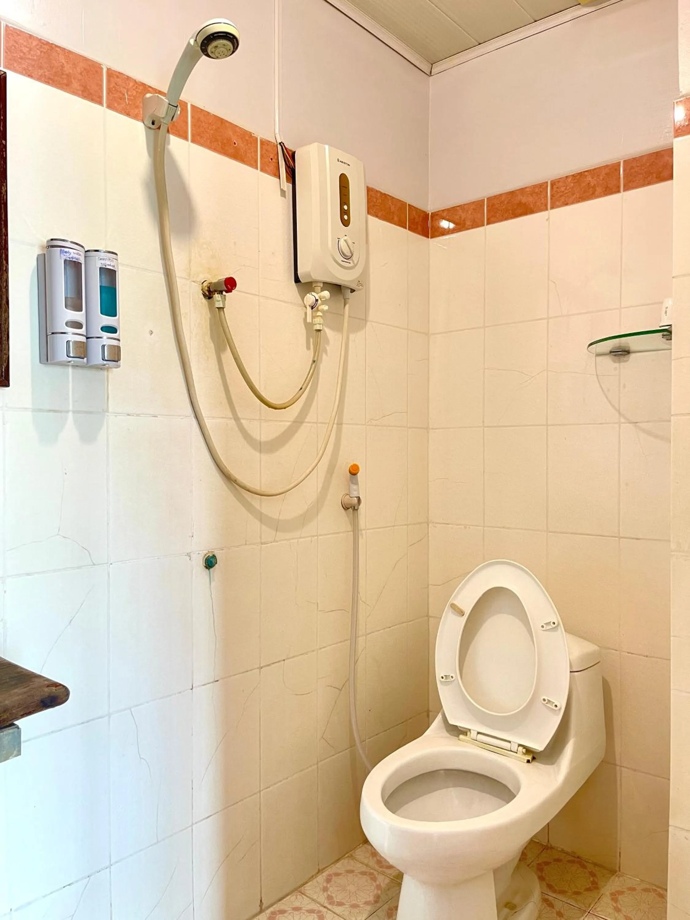 Toilet in Siem Reap Riverside Hotel