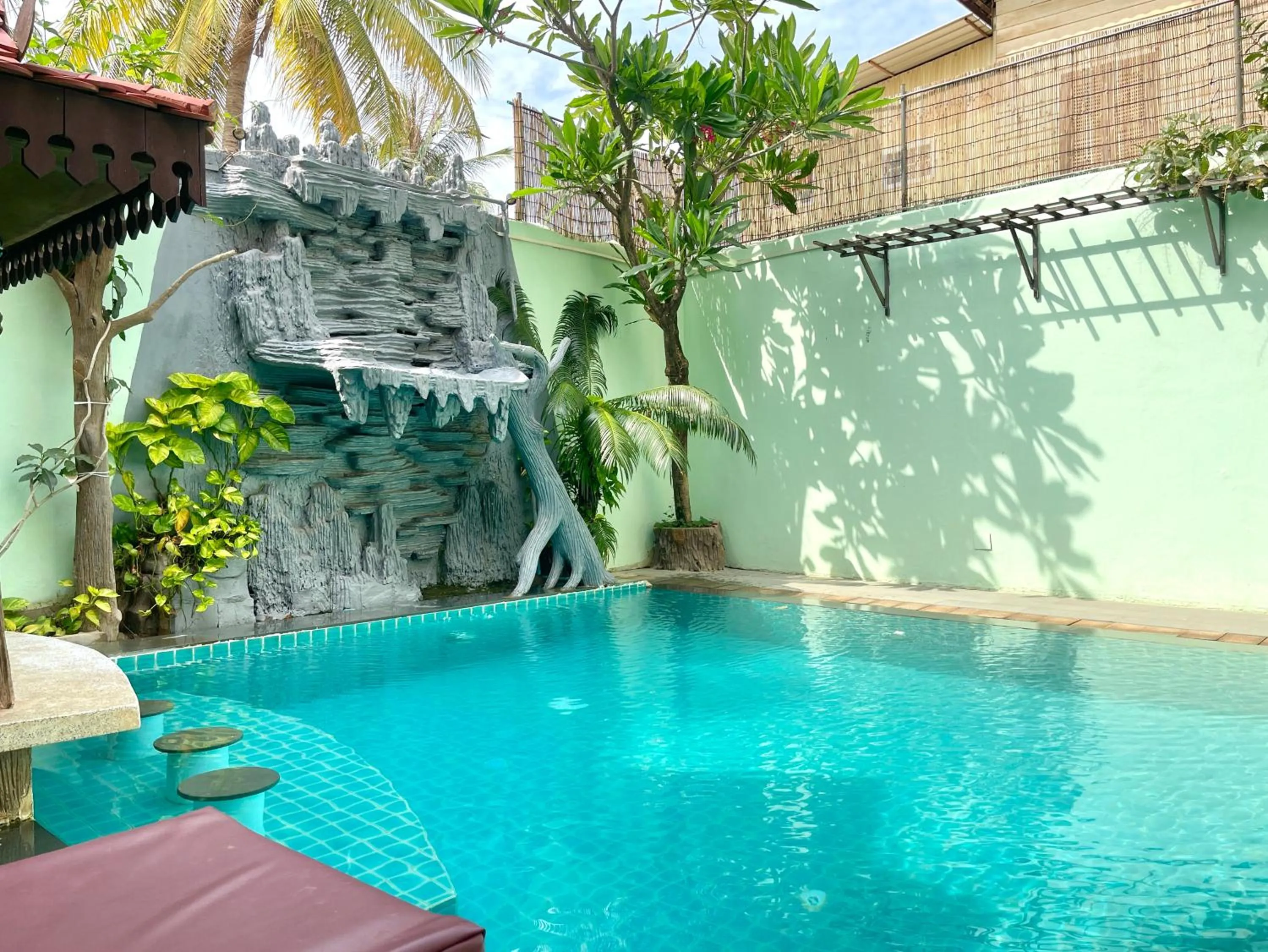 Swimming pool in Siem Reap Riverside Hotel