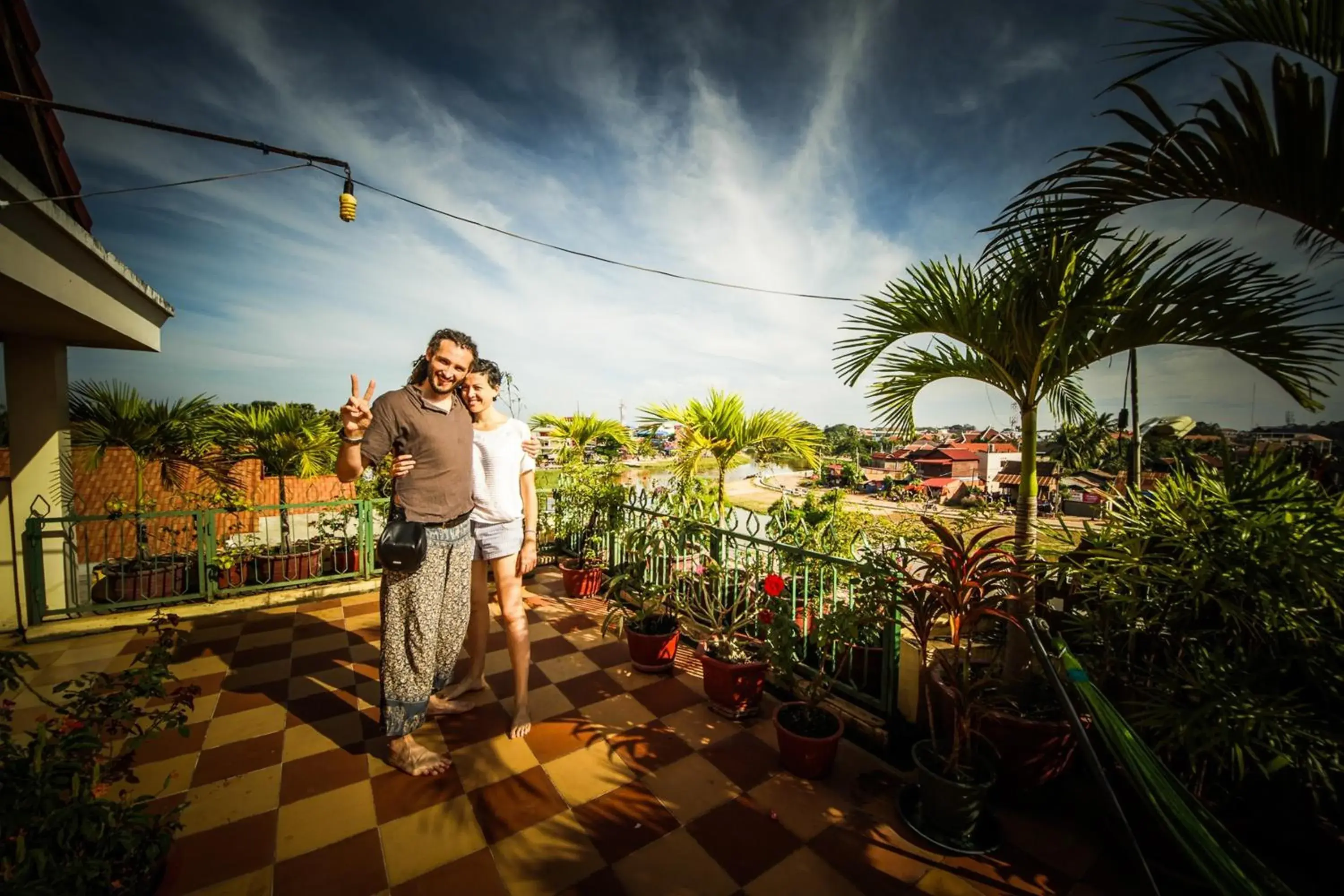 River view in Siem Reap Riverside Hotel River view in Siem Reap Riverside Hotel