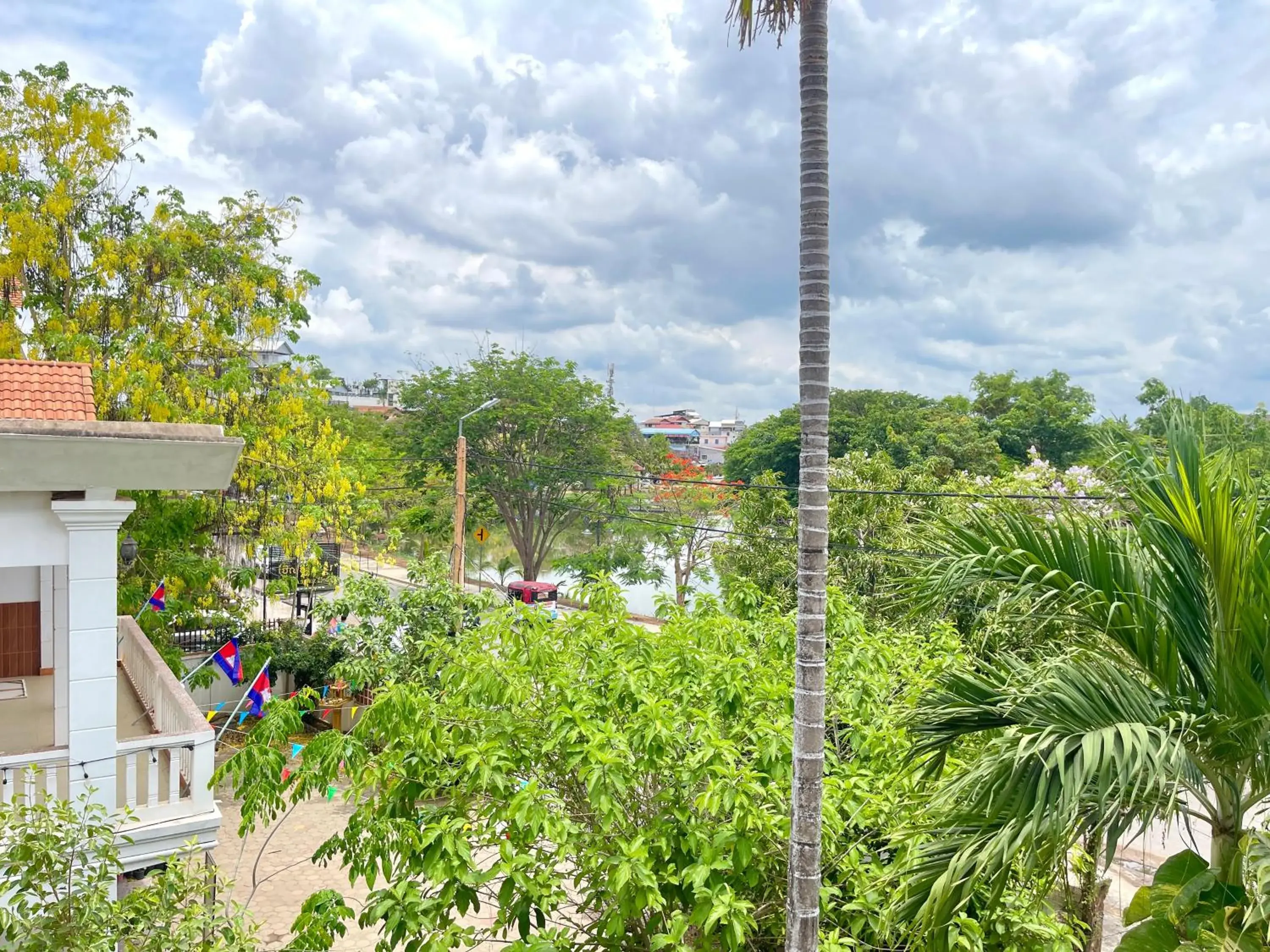 City view in Siem Reap Riverside Hotel City view in Siem Reap Riverside Hotel