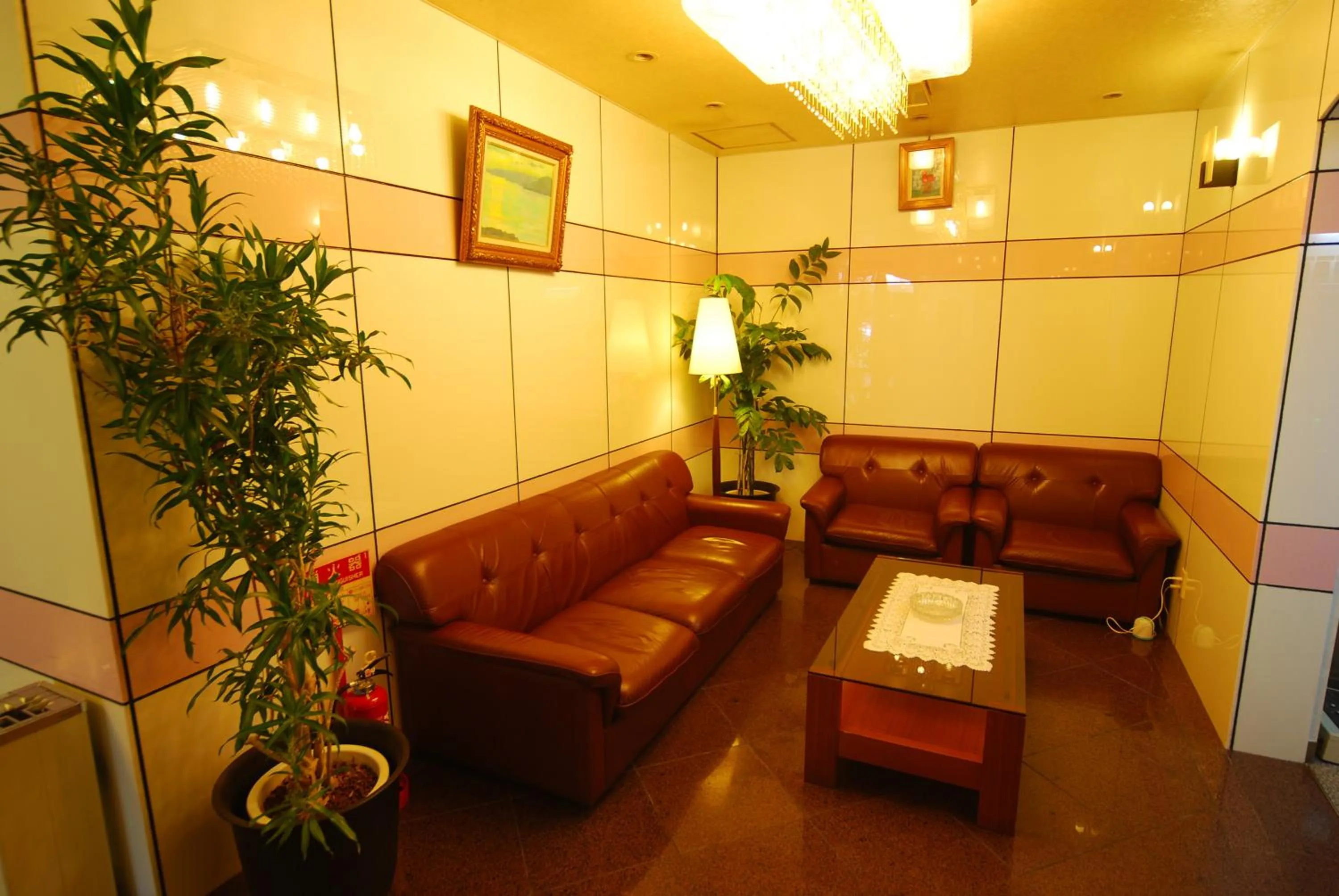 Seating area in Weekly Green In Namba