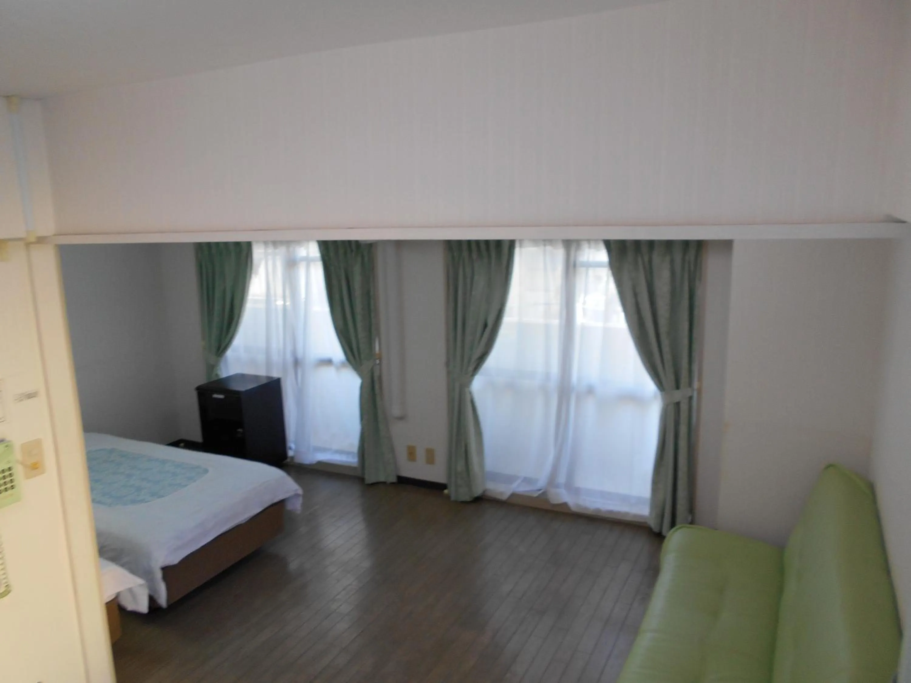 Bed in Weekly Green In Namba