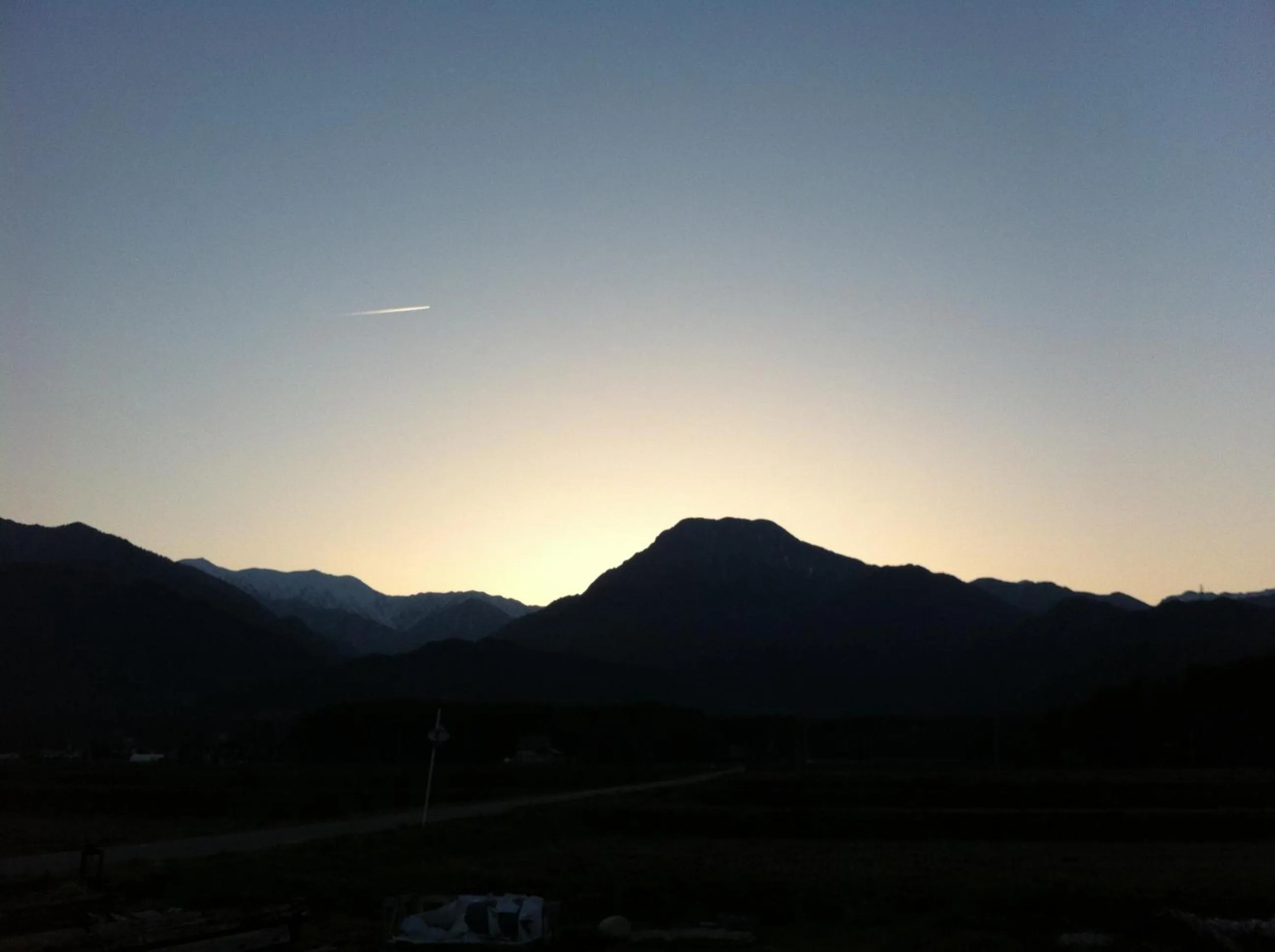 Sunset in Canadian Loghouse Inn AzuminoYujin