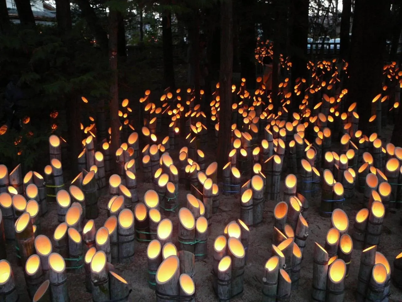 Winter in Canadian Loghouse Inn AzuminoYujin