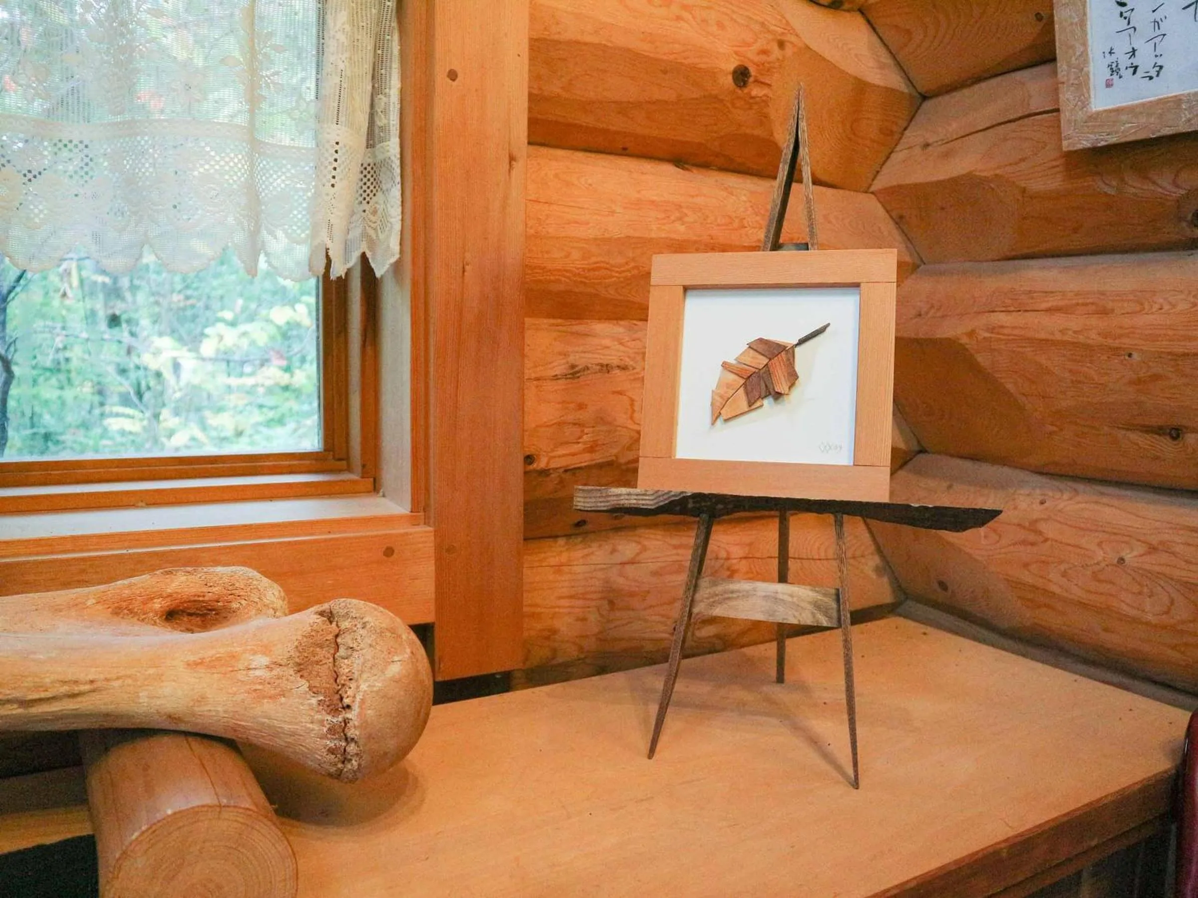 Lobby or reception in Canadian Loghouse Inn AzuminoYujin