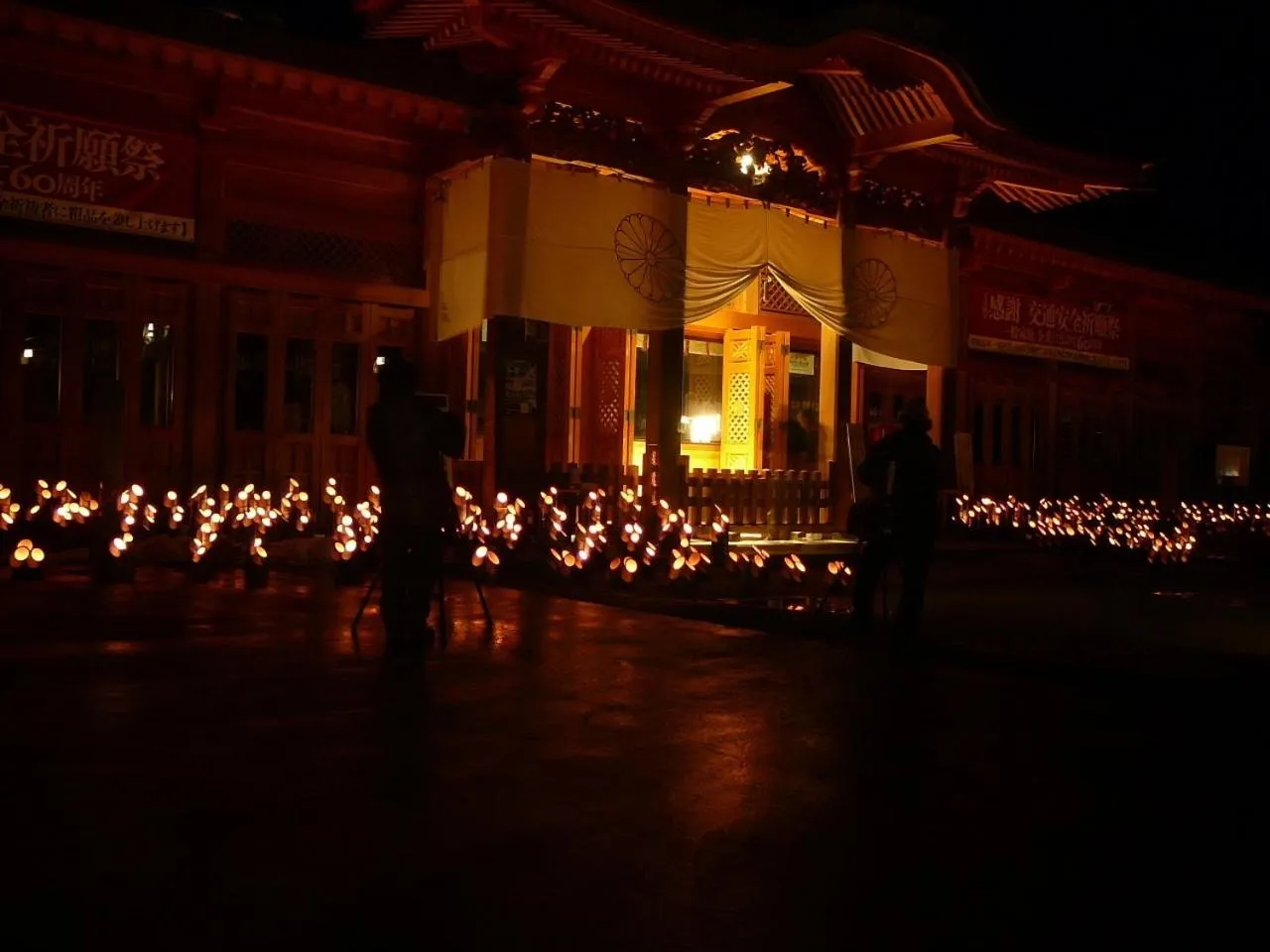 Winter in Canadian Loghouse Inn AzuminoYujin