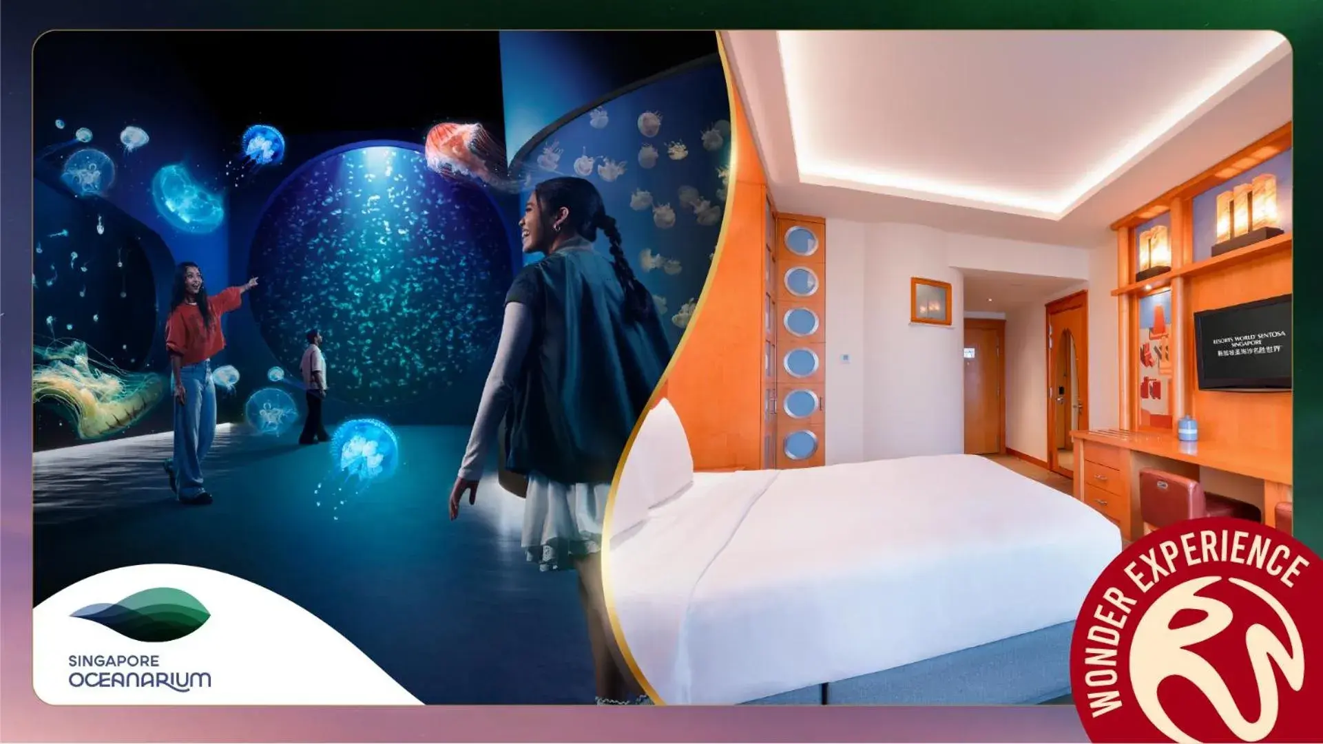 Bed in Resorts World Sentosa - Hotel Michael Bed in Resorts World Sentosa - Hotel Michael