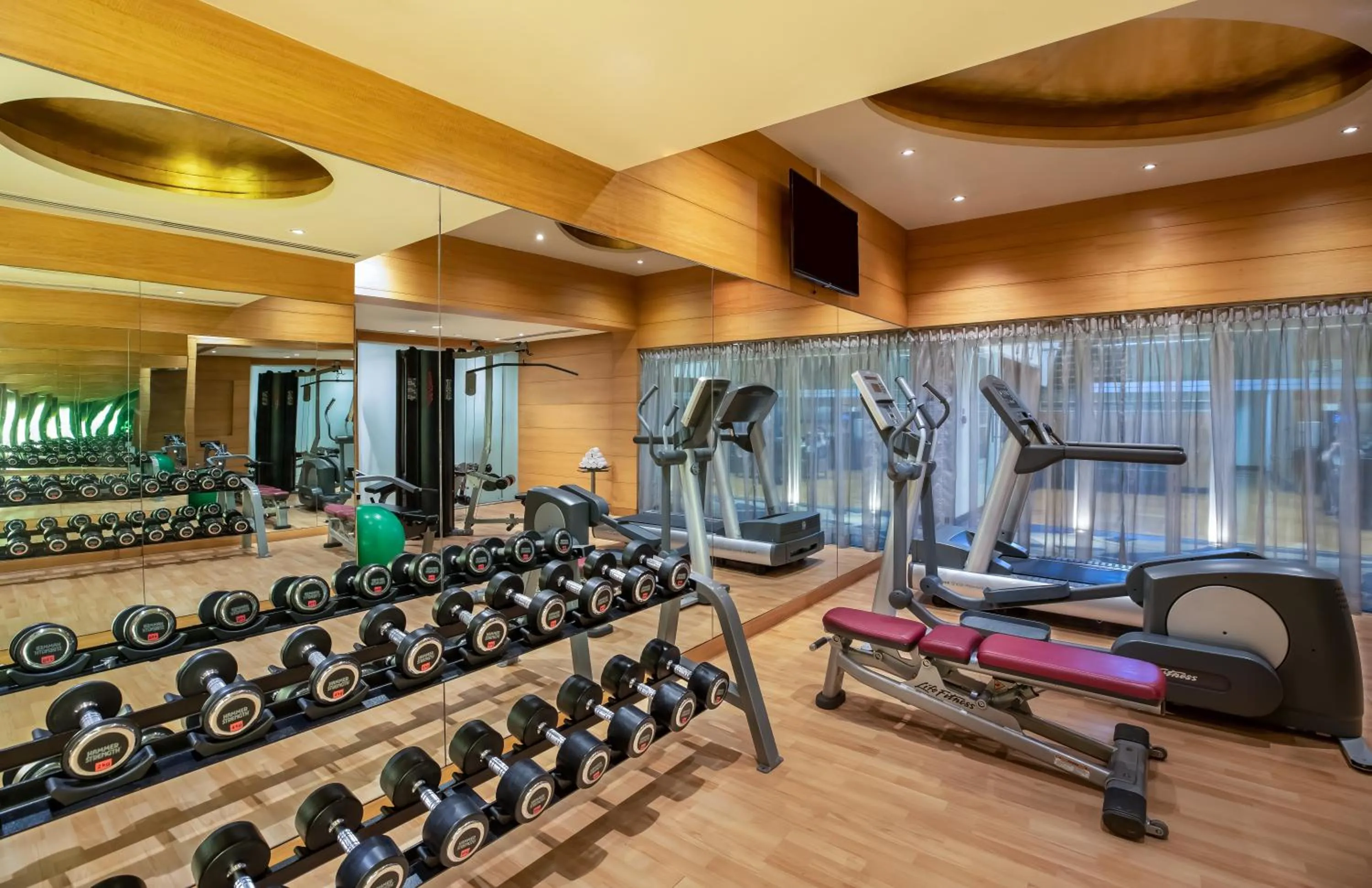 Fitness centre/facilities in Radisson Blu Marina Hotel Connaught Place