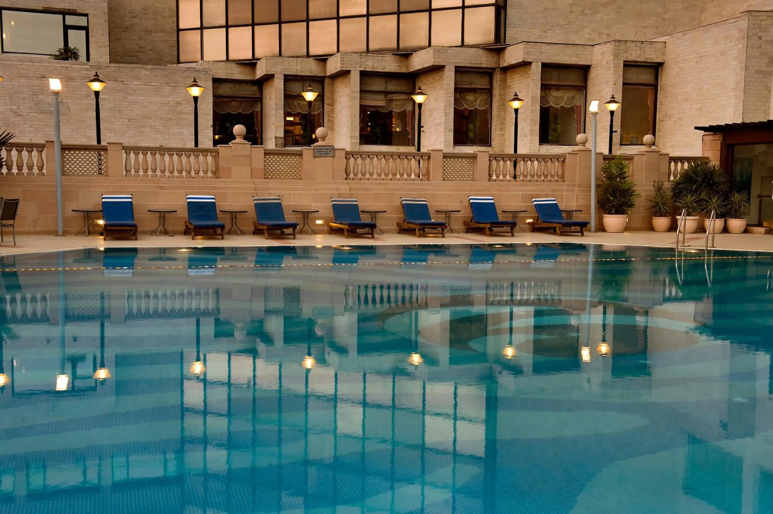 Swimming pool in The Suryaa New Delhi