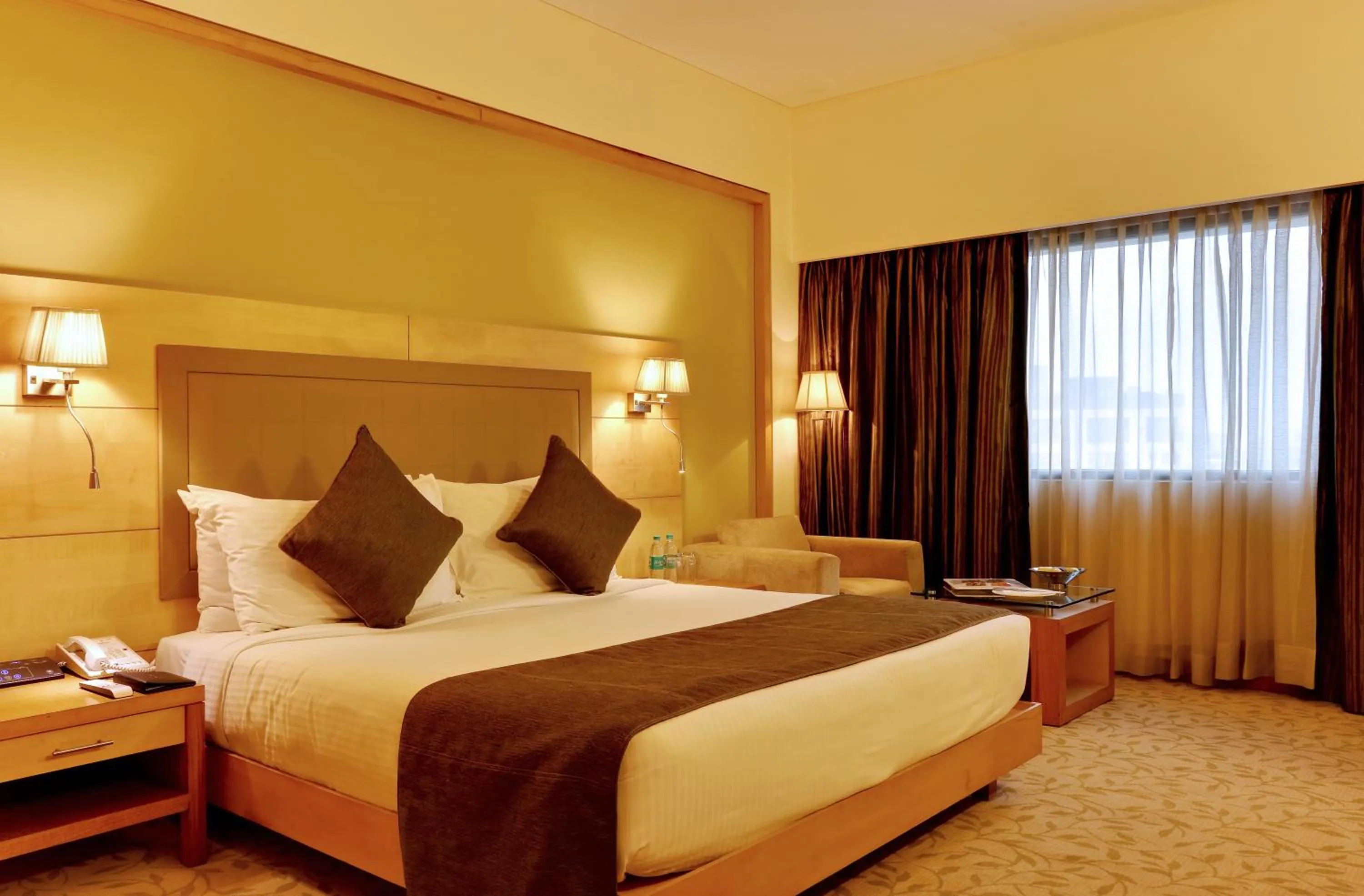 Bed in The Suryaa New Delhi