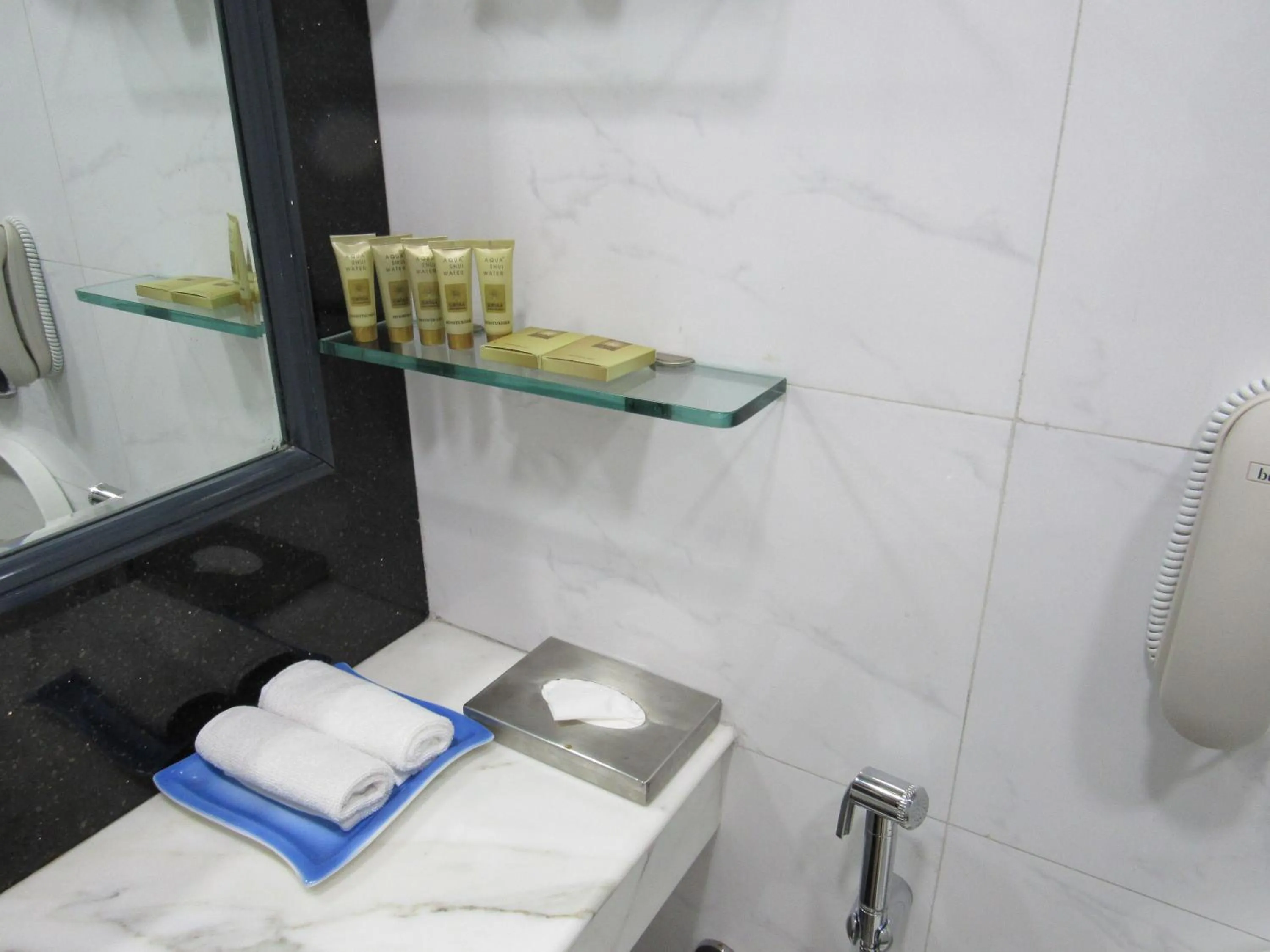 Bathroom in The Suryaa New Delhi