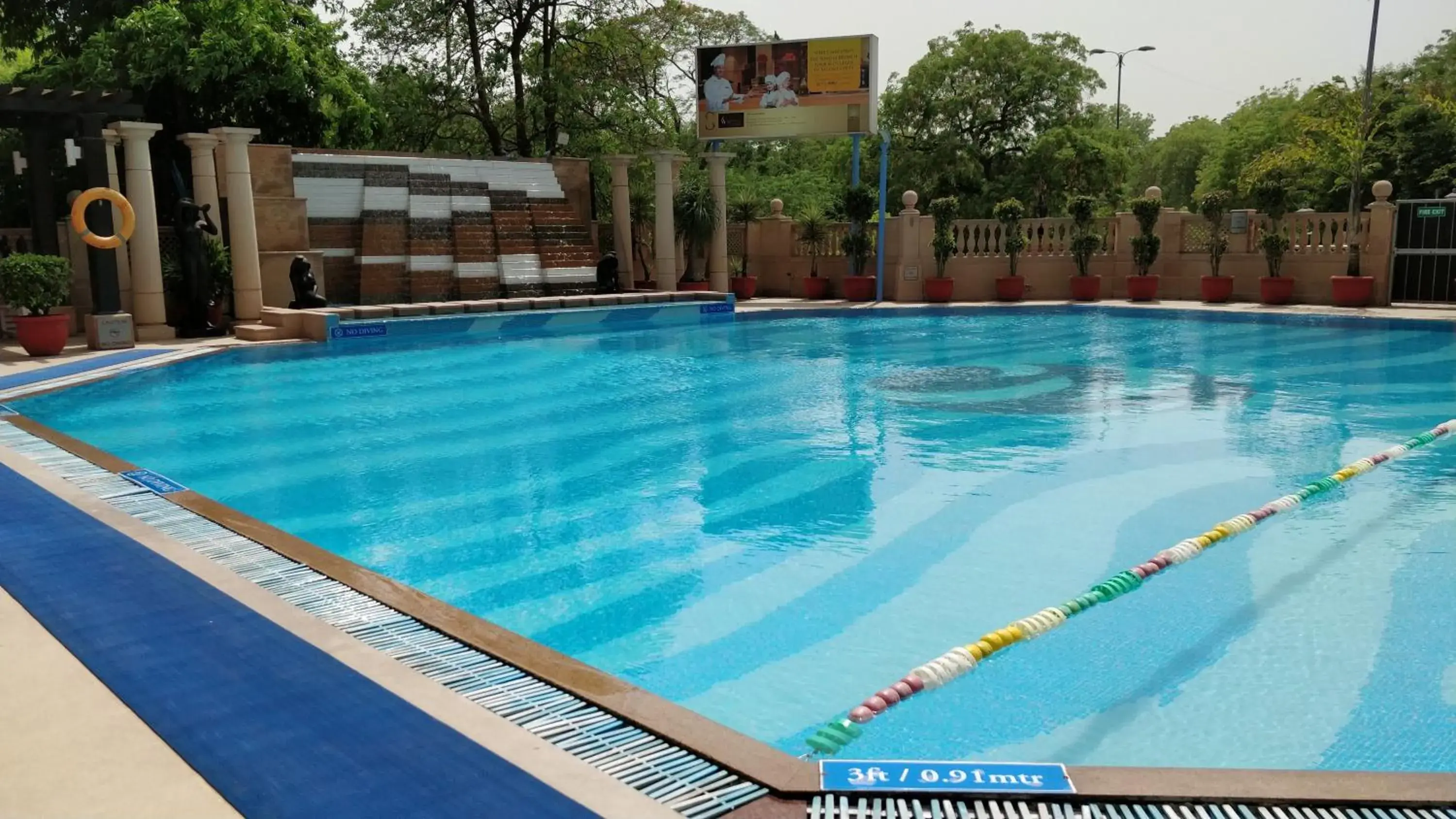 Swimming pool in The Suryaa New Delhi Swimming pool in The Suryaa New Delhi