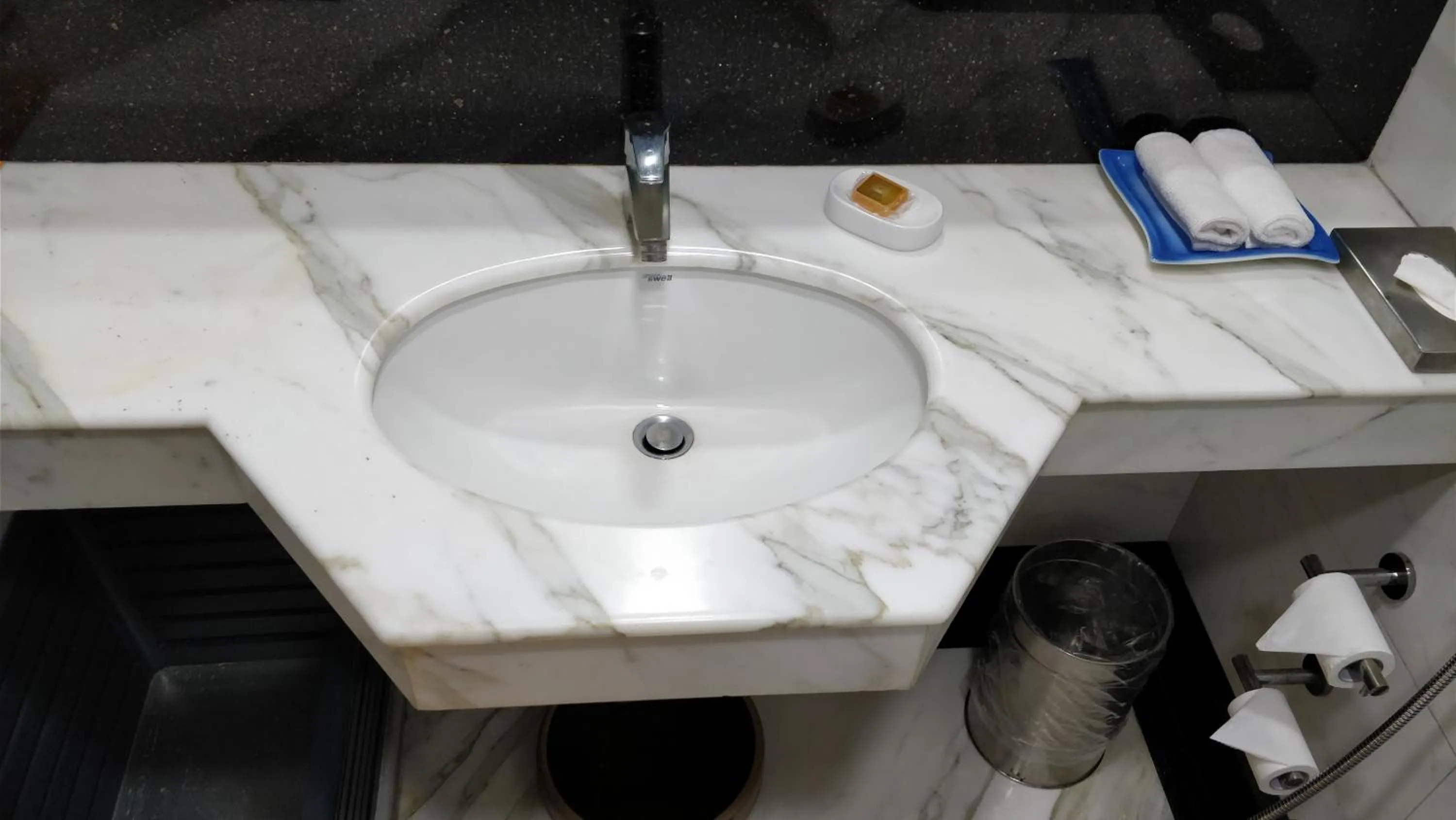 Bathroom in The Suryaa New Delhi