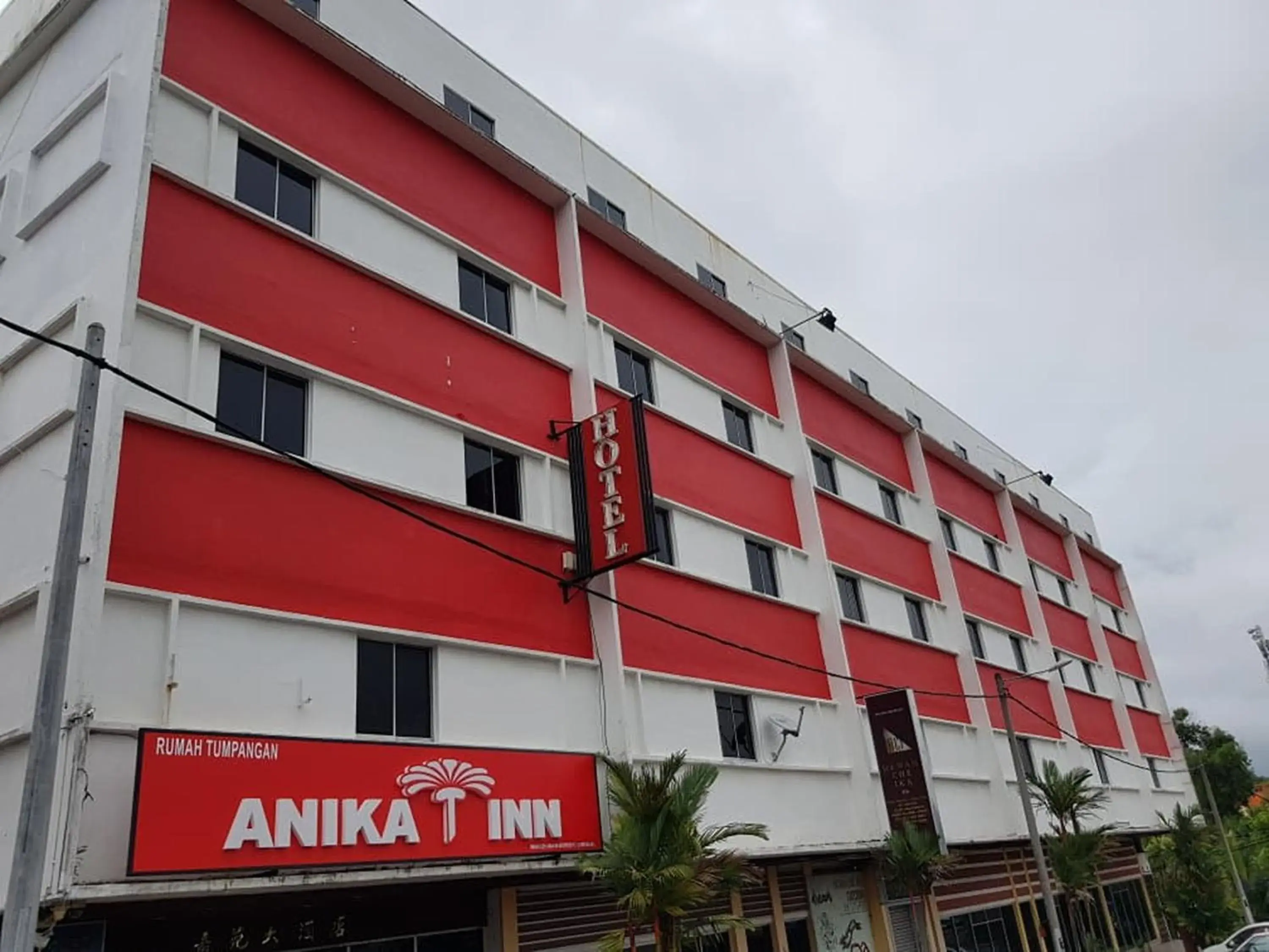 Property building in Anika Inn Kluang Property building in Anika Inn Kluang