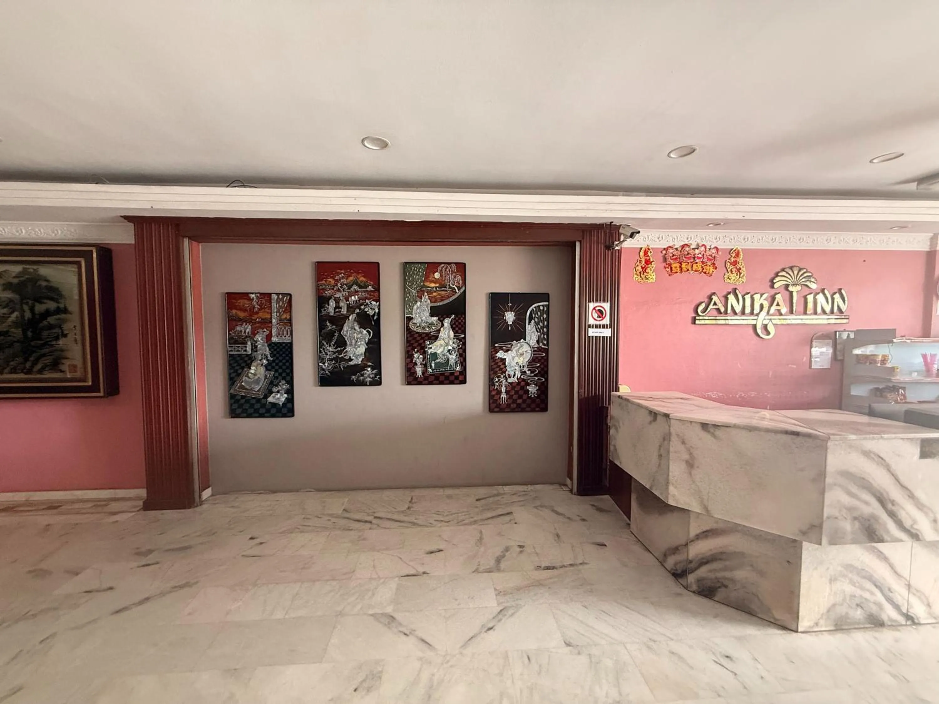 Lobby or reception in Anika Inn Kluang