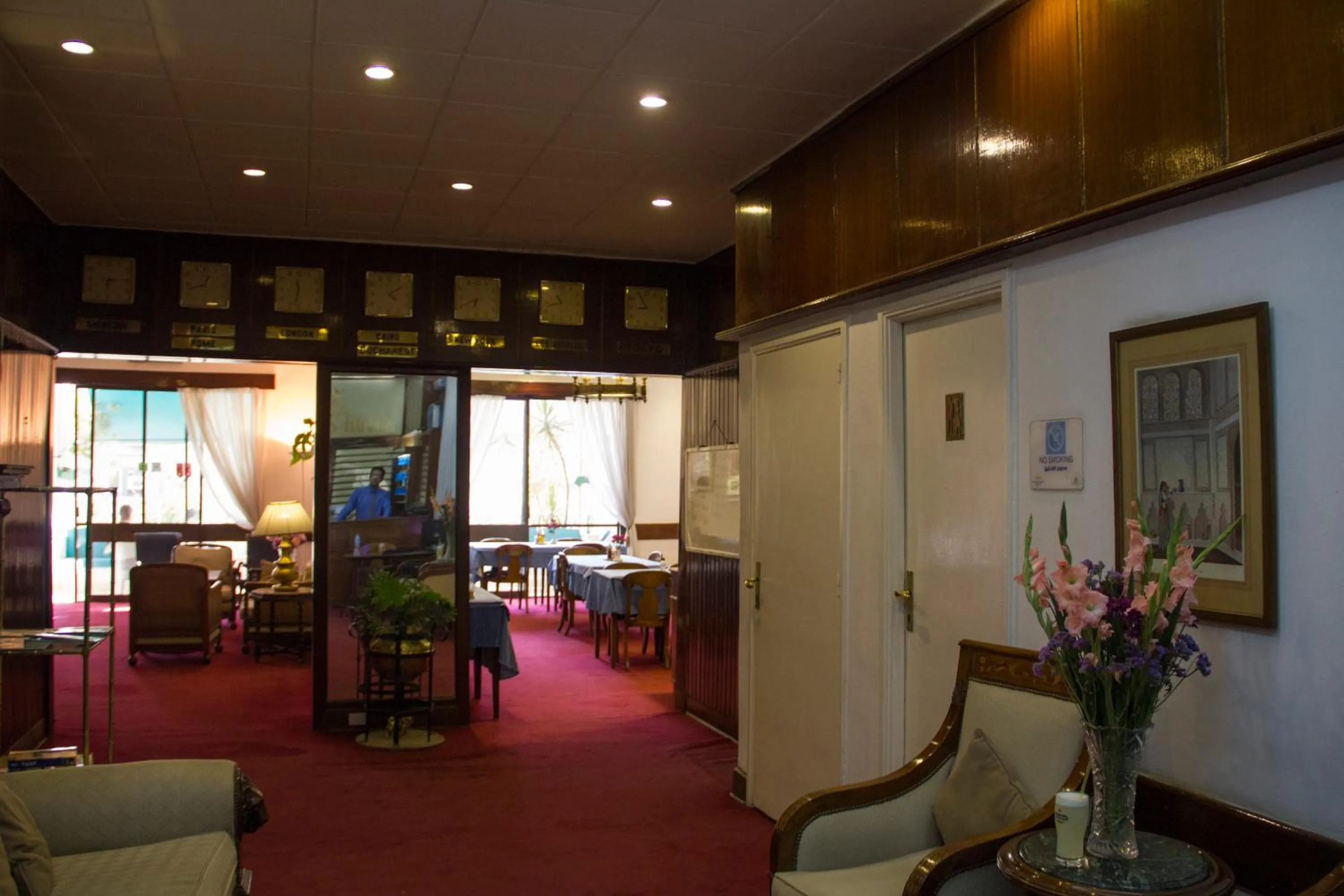 Lobby or reception in Horus House Hotel Zamalek
