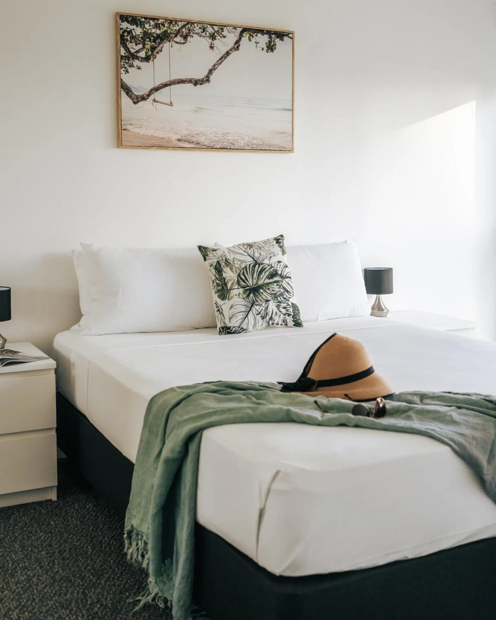 Bedroom, Bed in The Crest Apartments