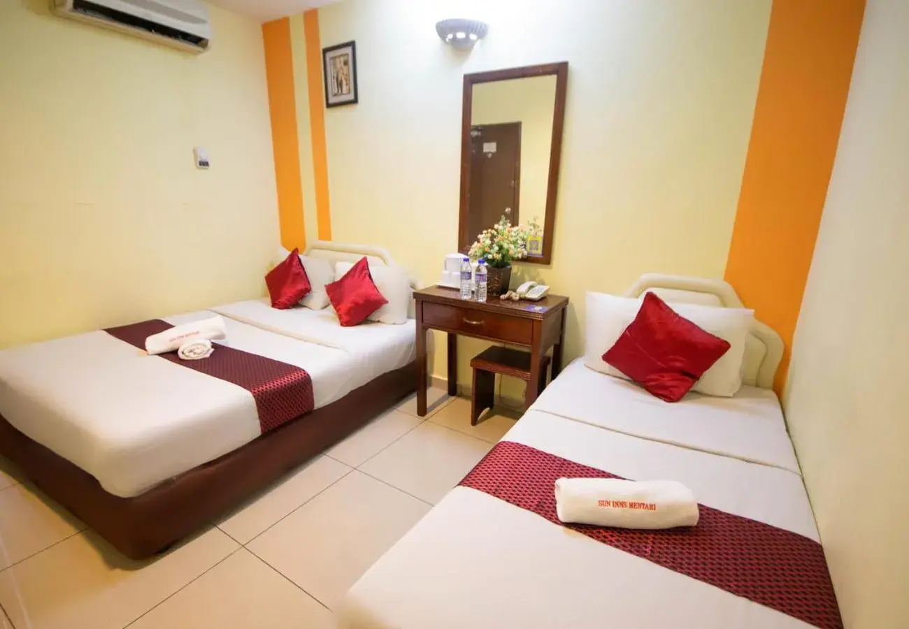 Bed in Sun Inns Hotel Sunway Mentari Bed in Sun Inns Hotel Sunway Mentari