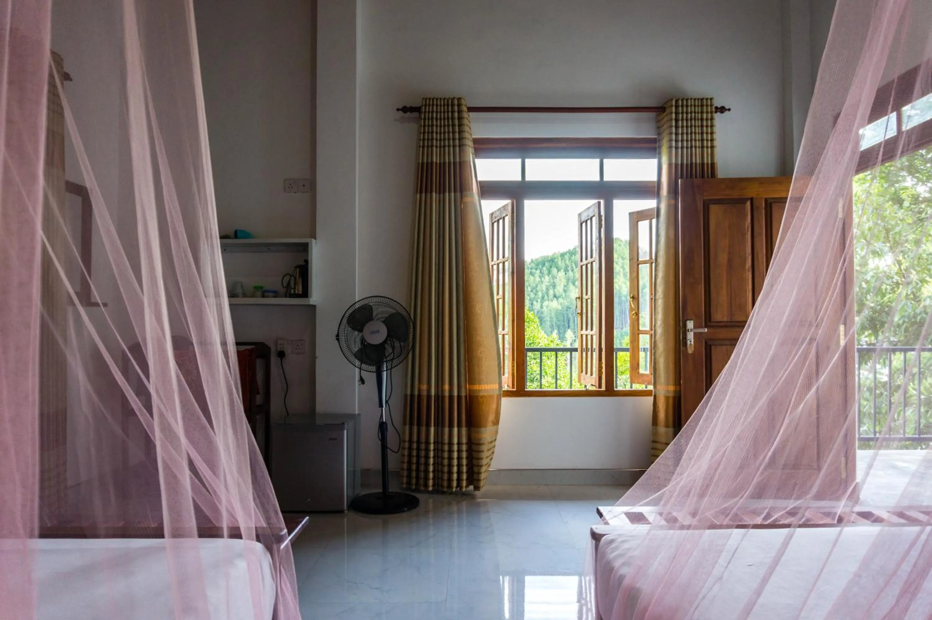 Bed in Samadhi Nature Resort