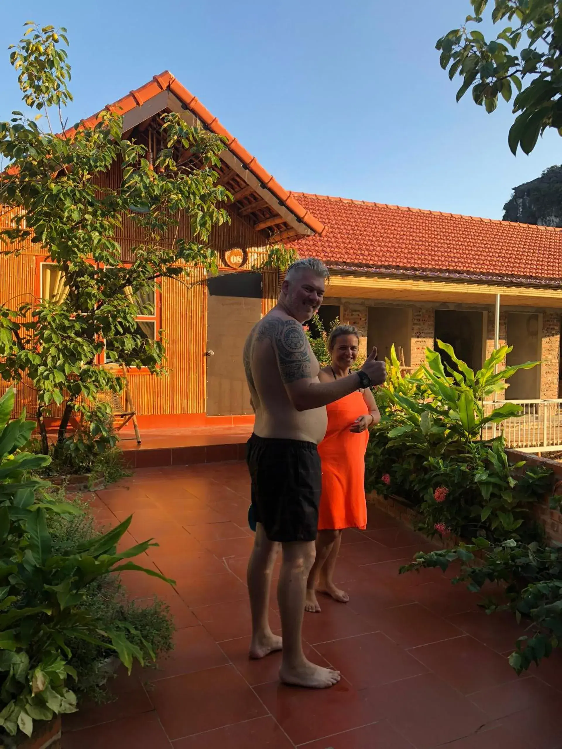 Garden in Tam Coc Garden Homestay Garden in Tam Coc Garden Homestay