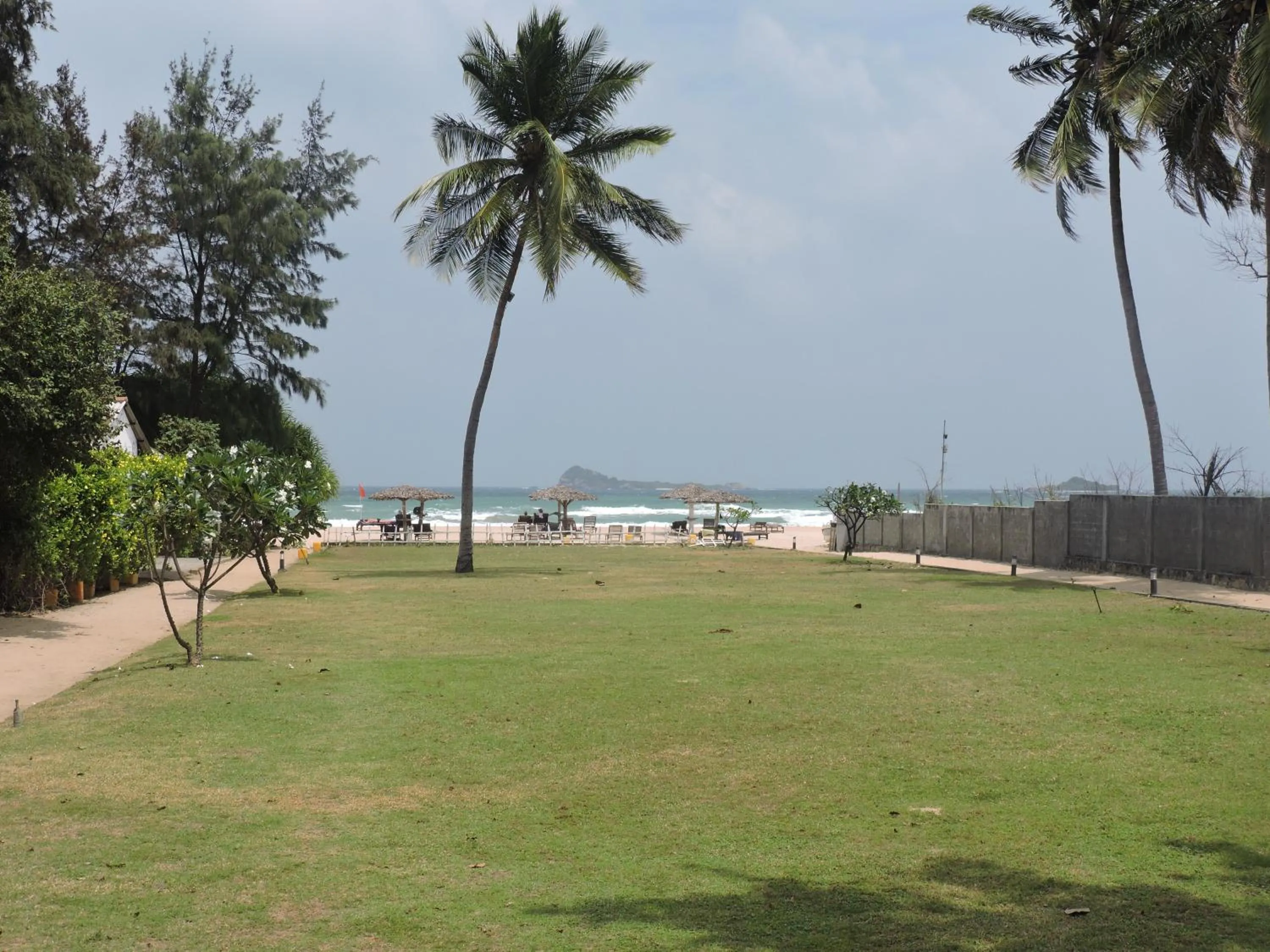 Garden in Pigeon Island Beach Resort