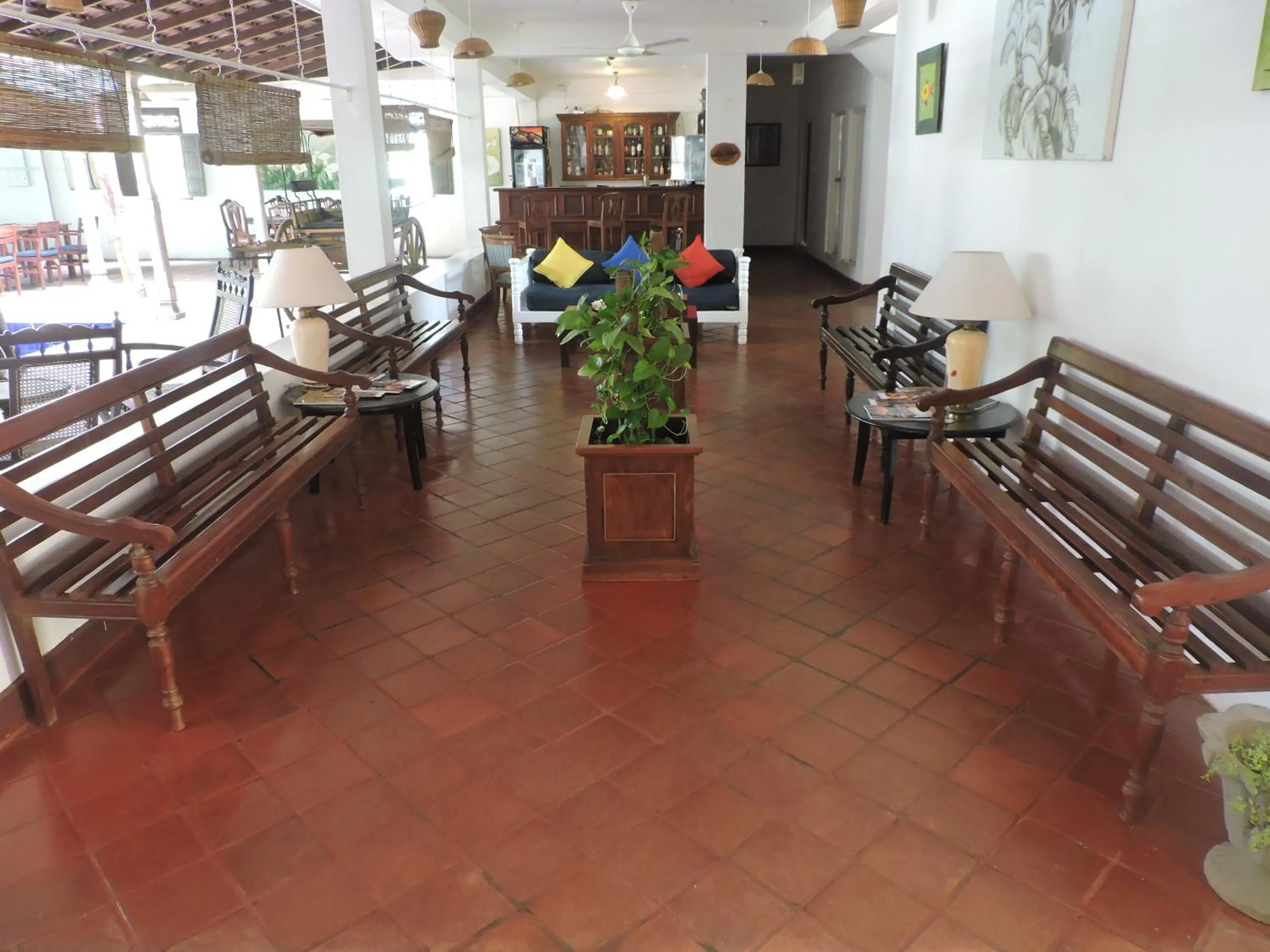 Lobby or reception in Pigeon Island Beach Resort