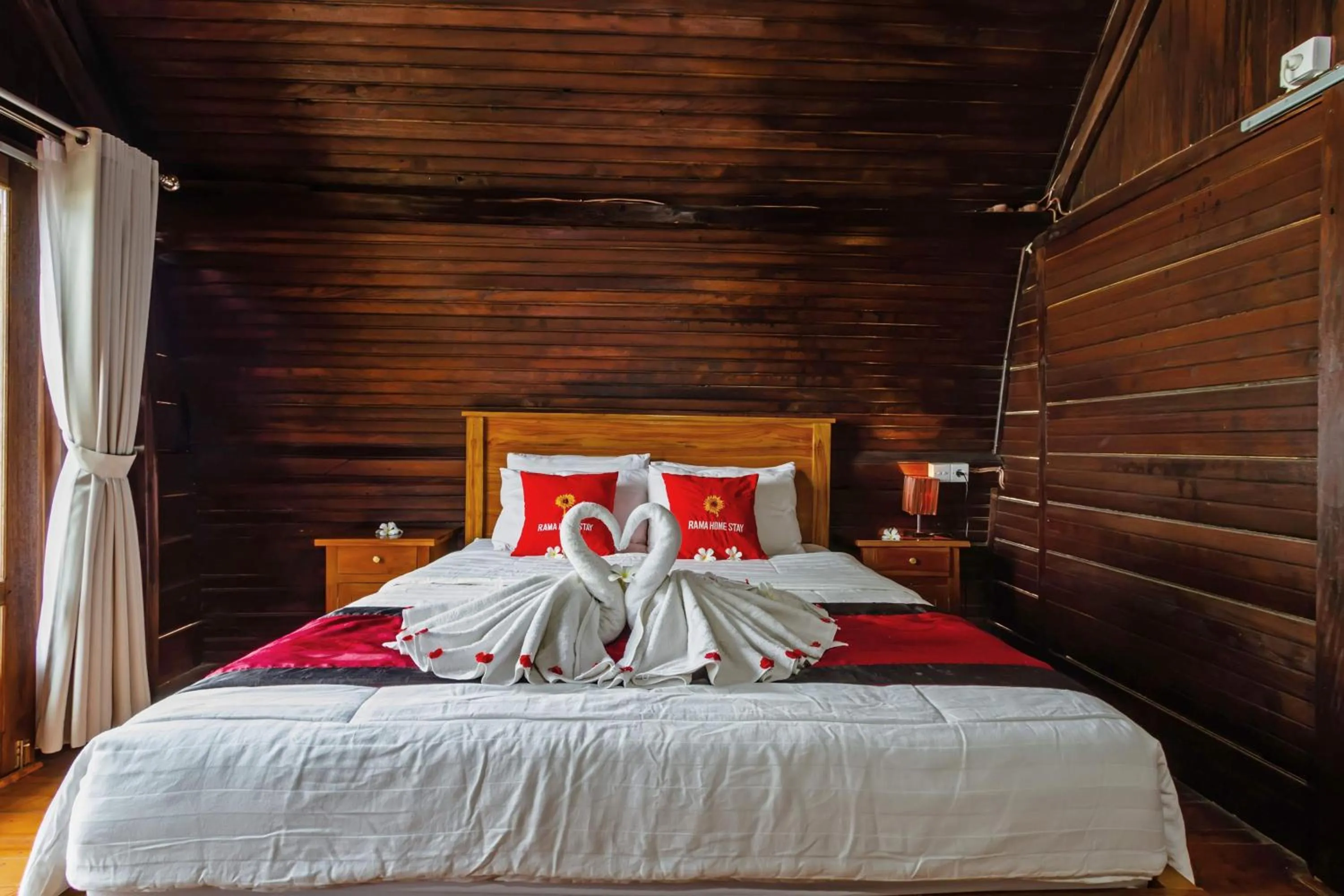 Bed in Rama Homestay