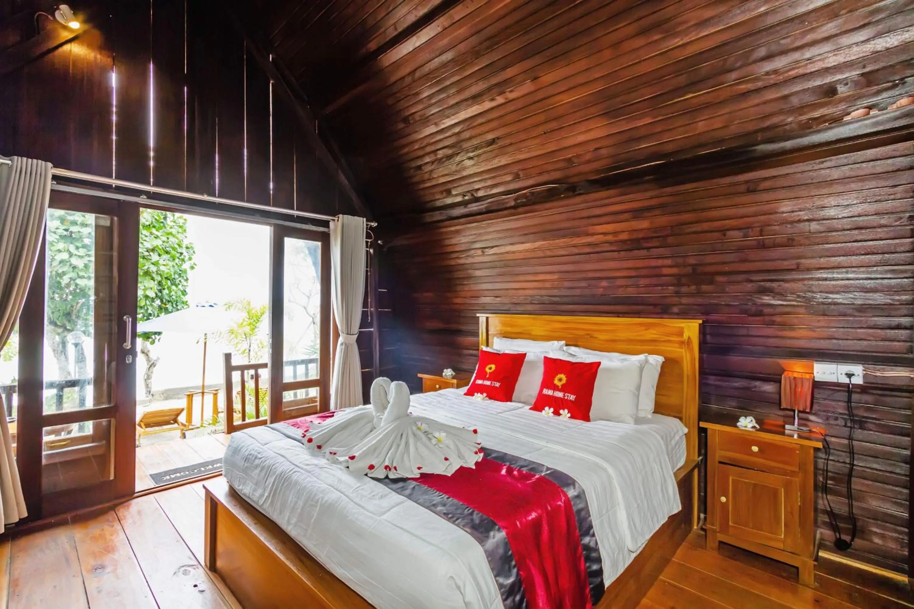 Bed in Rama Homestay