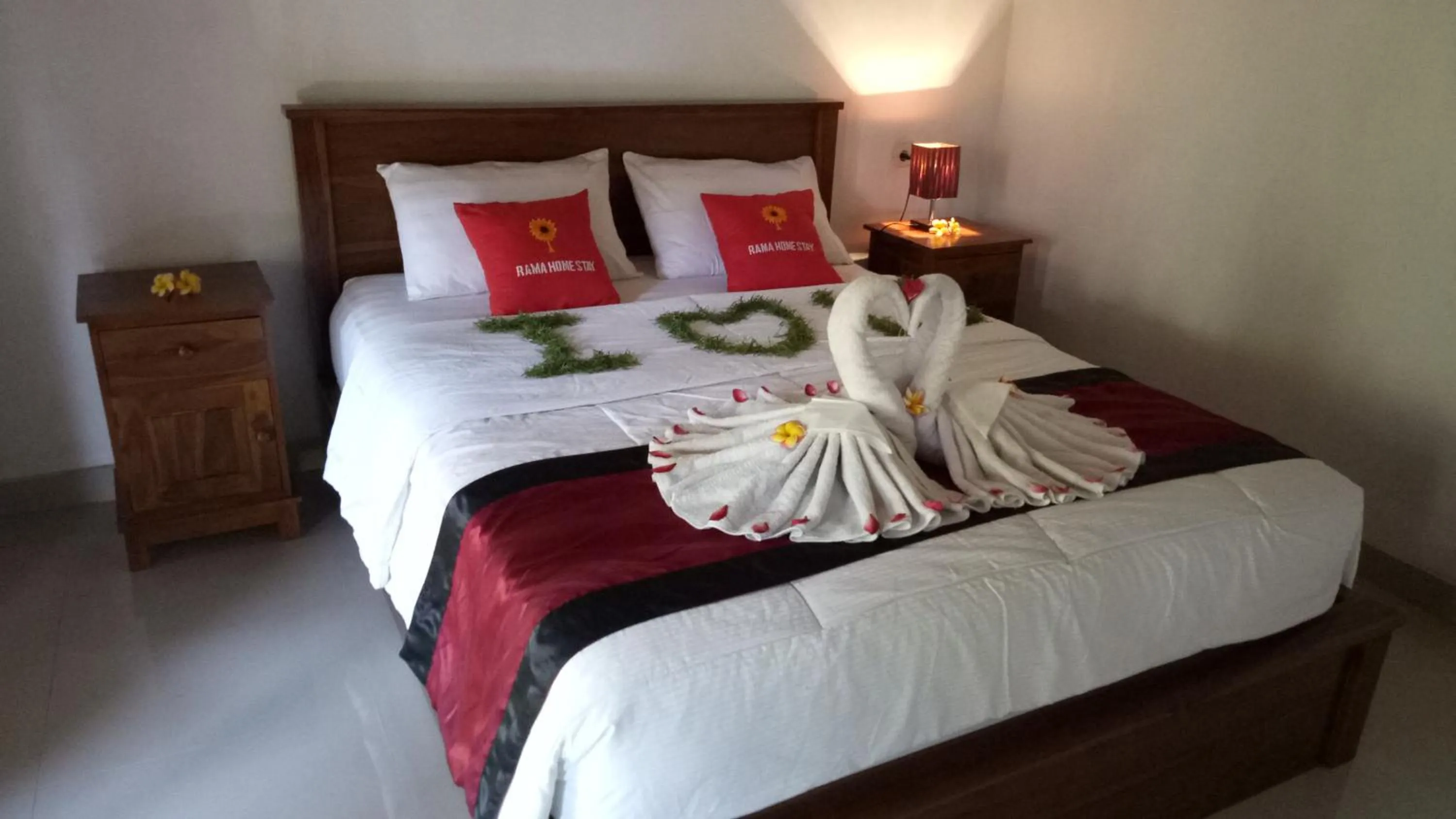 Property building, Bed in Rama Homestay