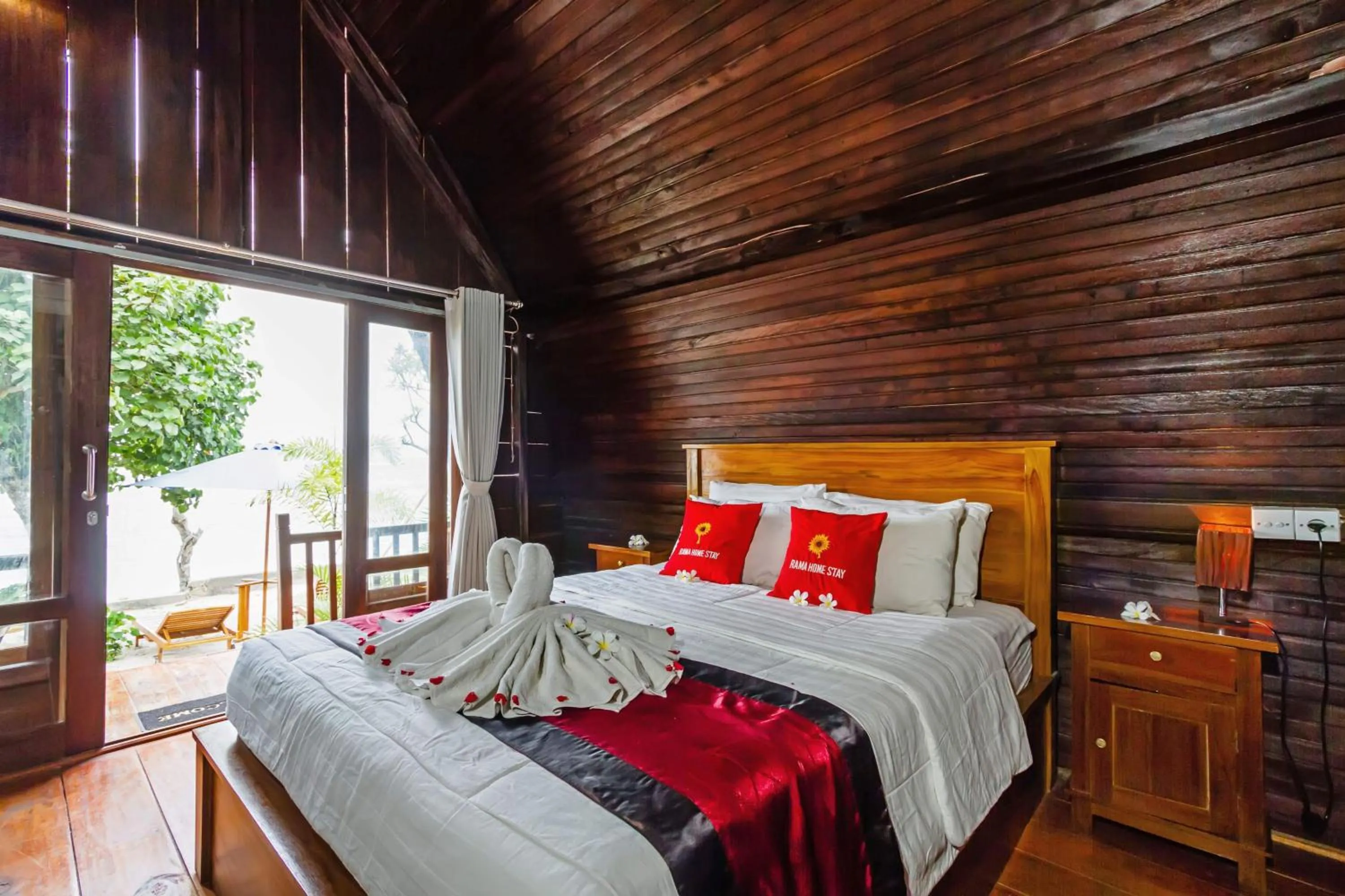 Bed in Rama Homestay