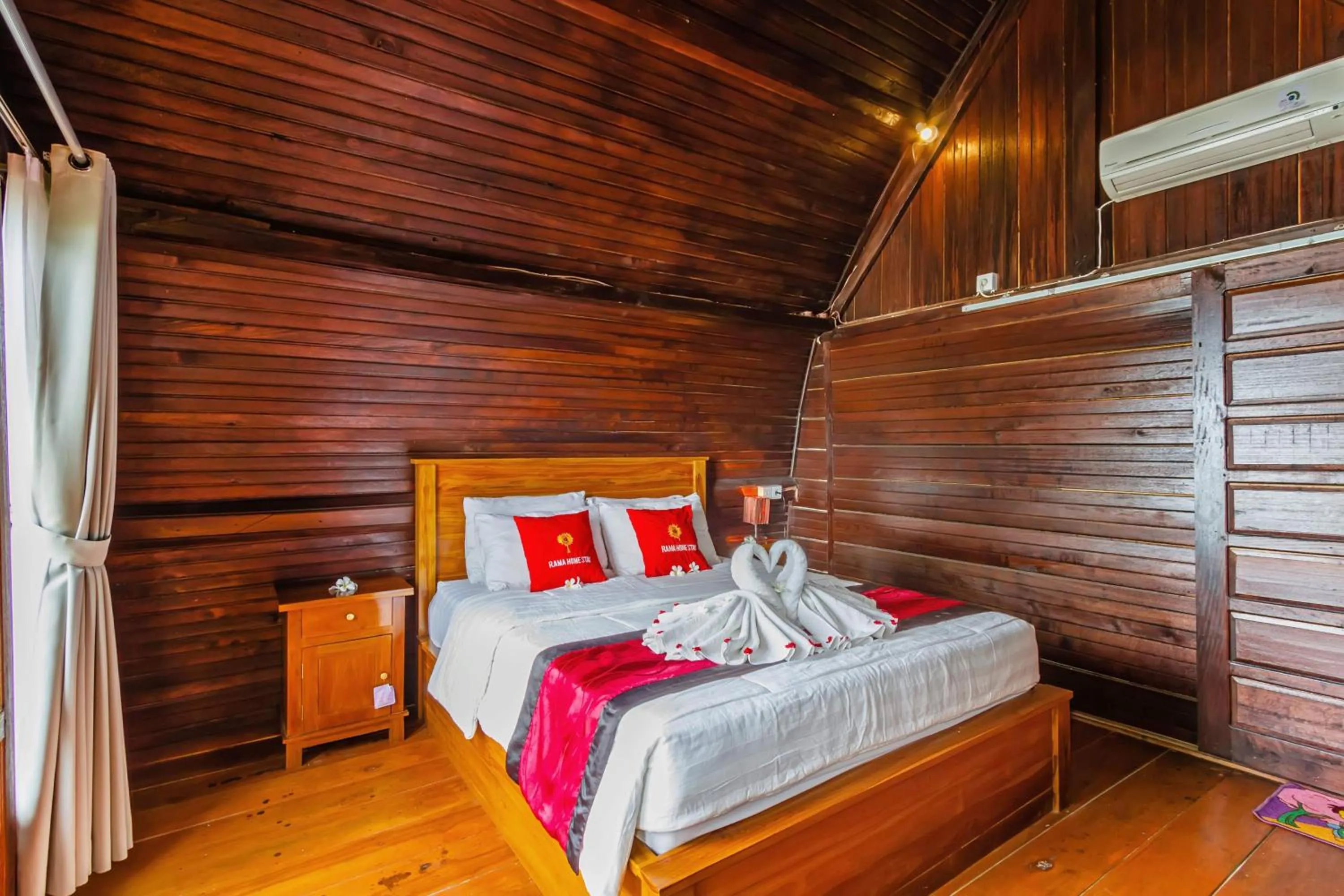 Bed in Rama Homestay