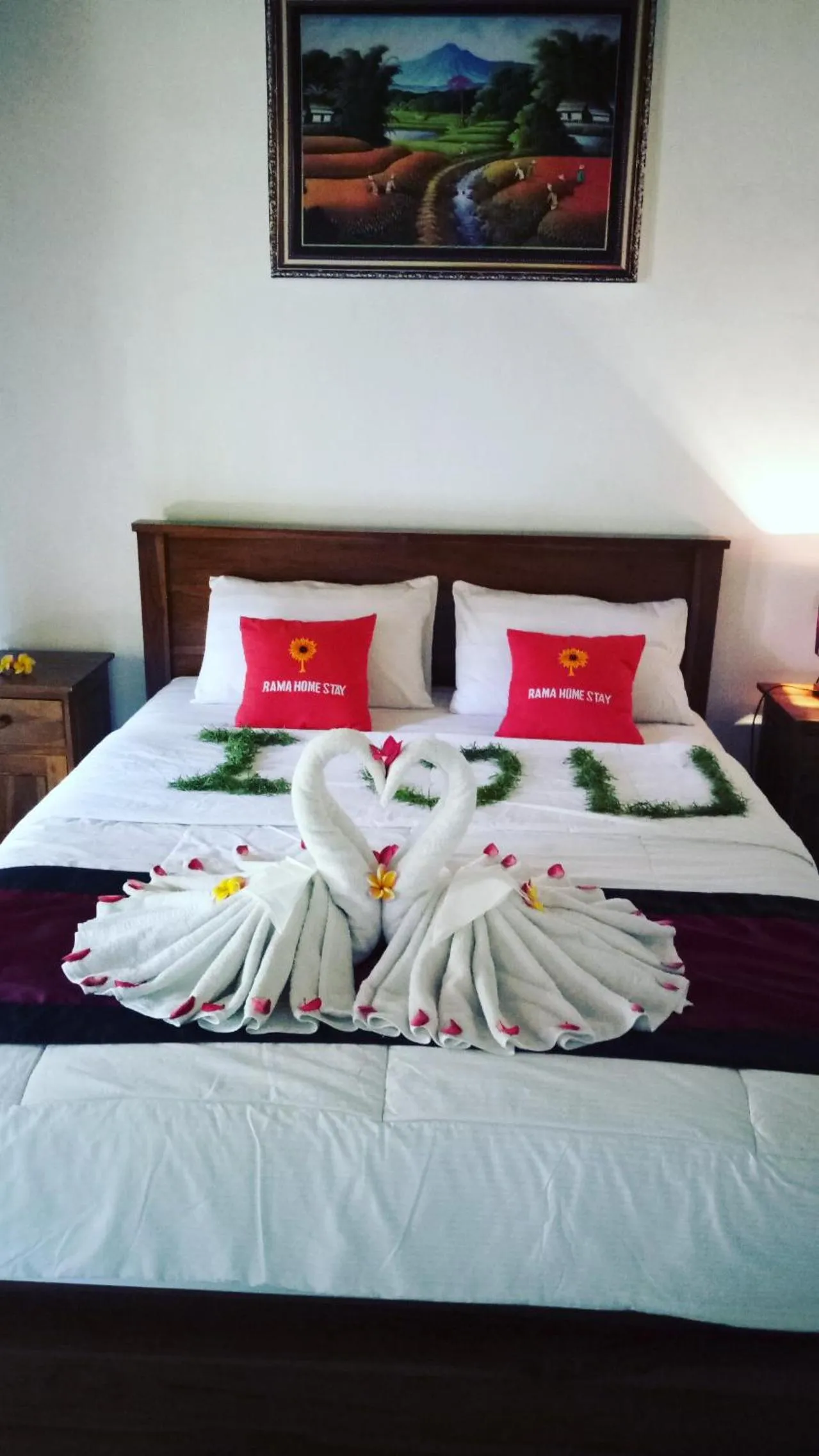 Property building, Bed in Rama Homestay