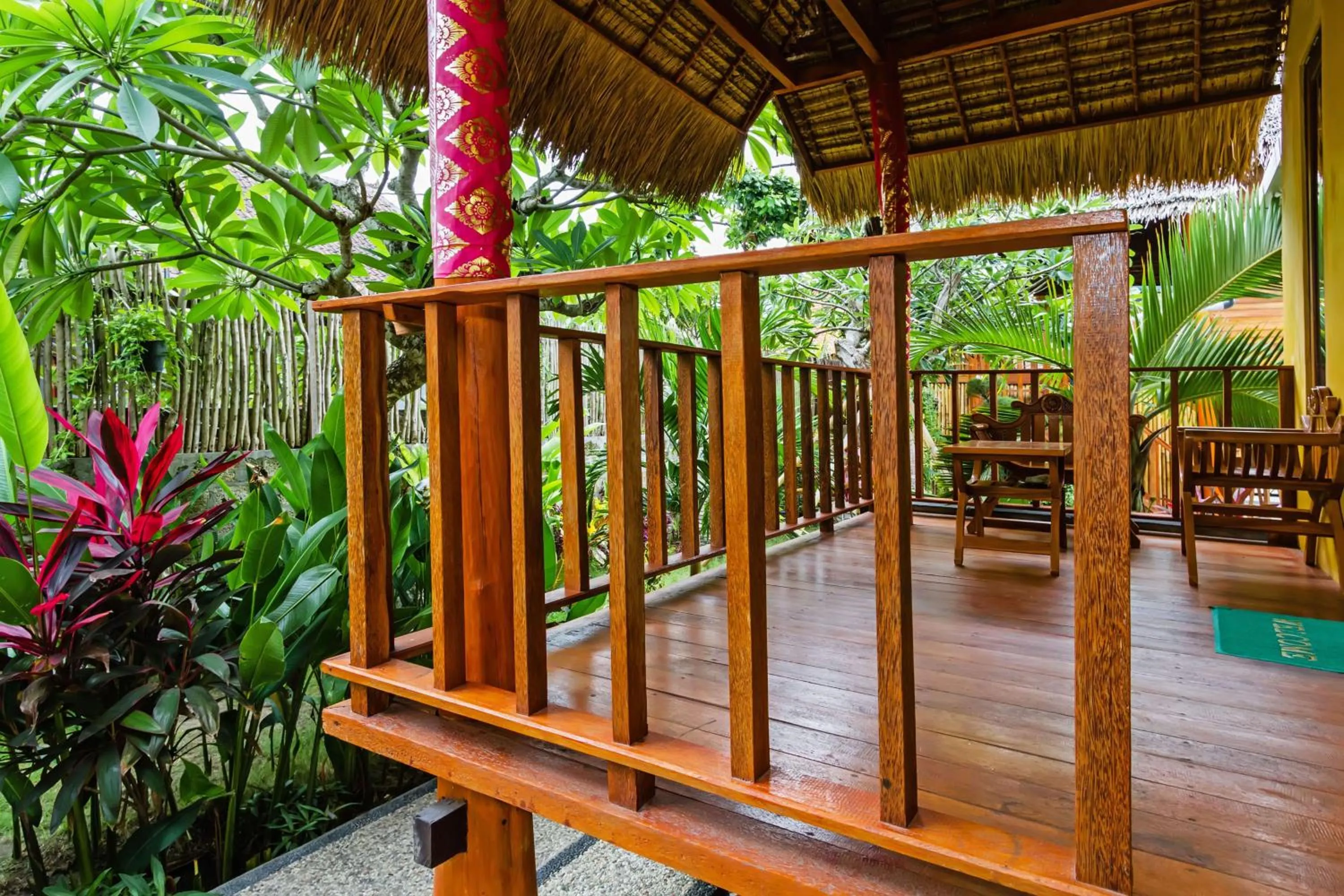 Patio in Rama Homestay