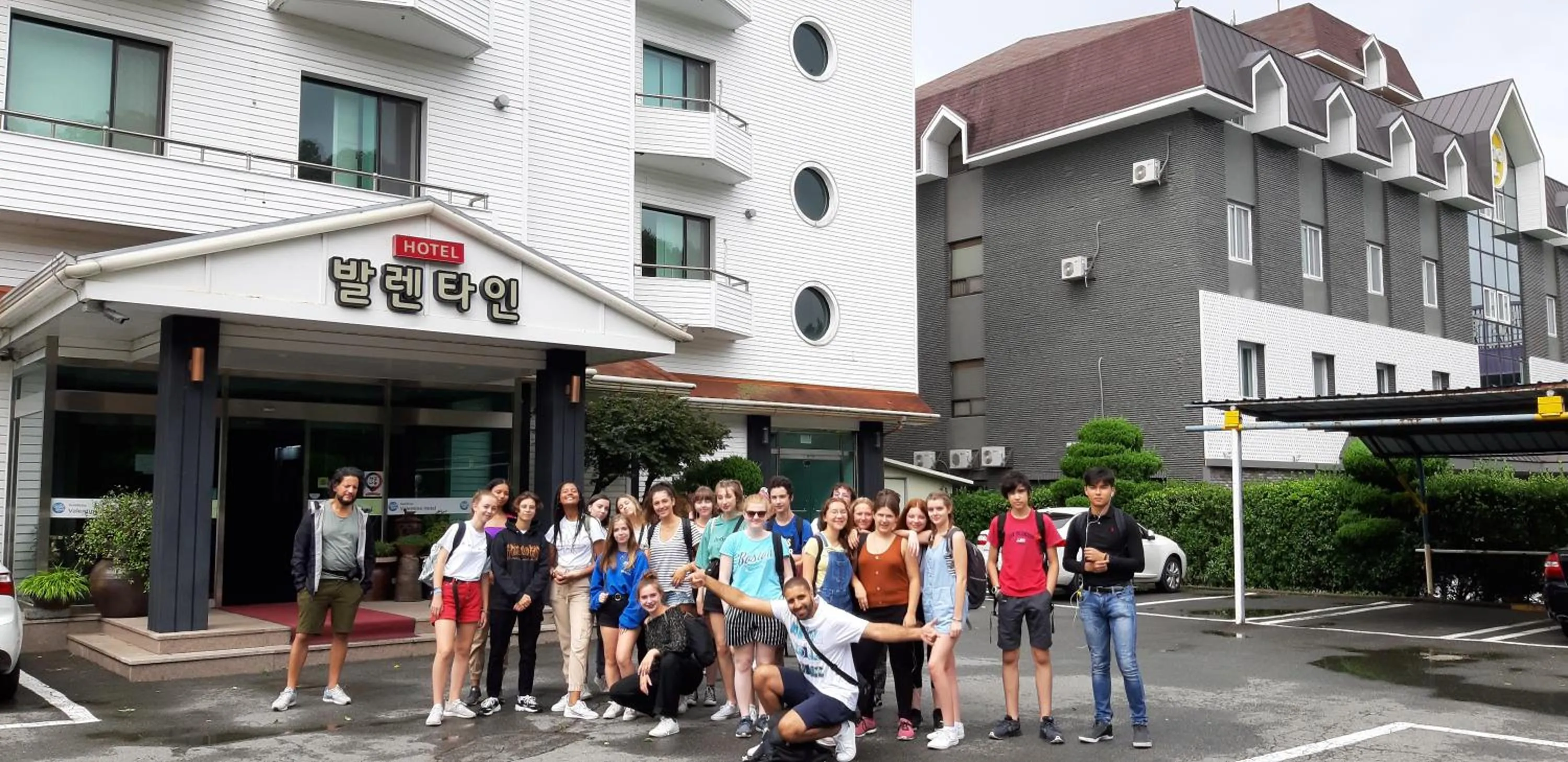 People in Hotel Valentine Gyeongju