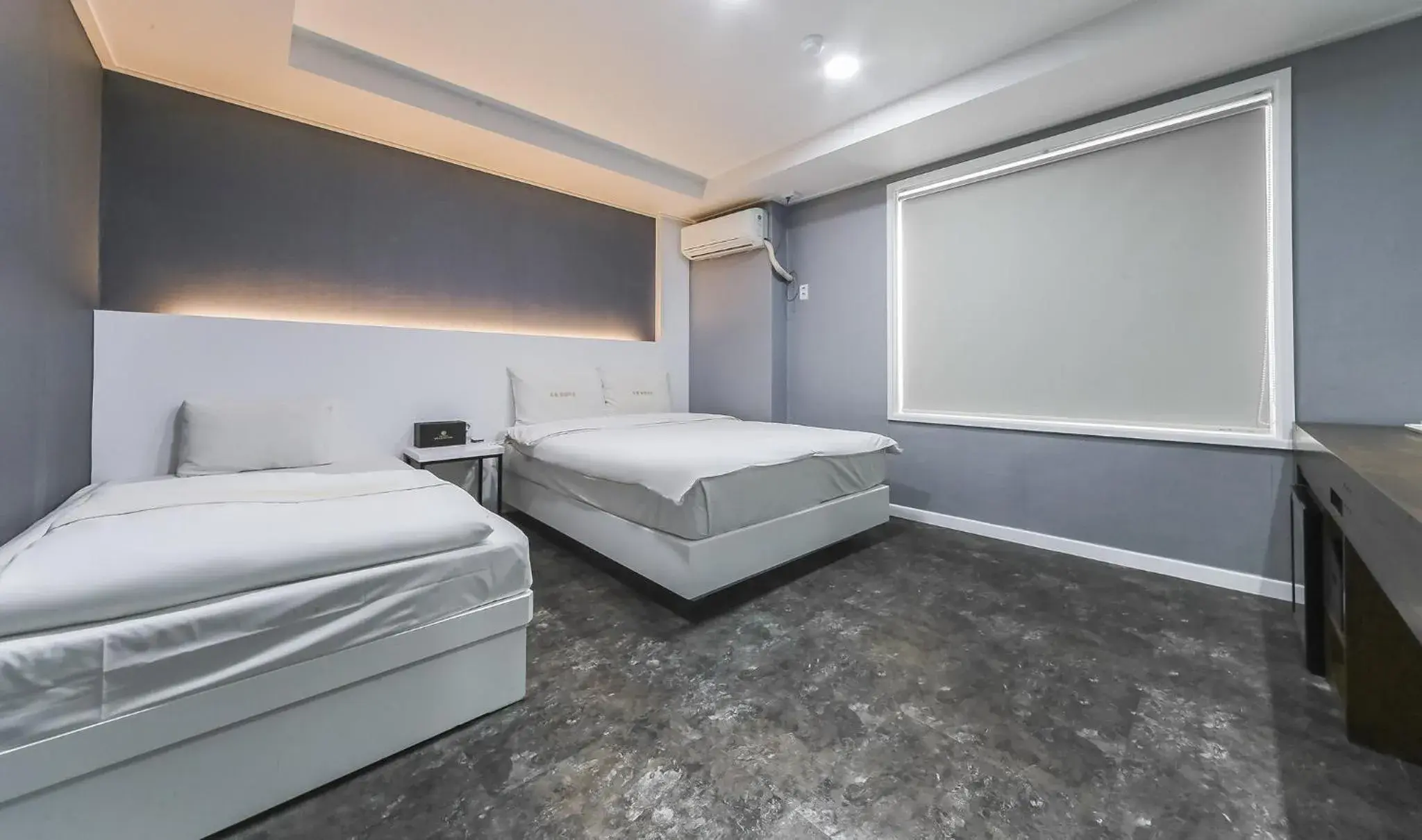 Bed in Hotel Valentine Gyeongju Bed in Hotel Valentine Gyeongju